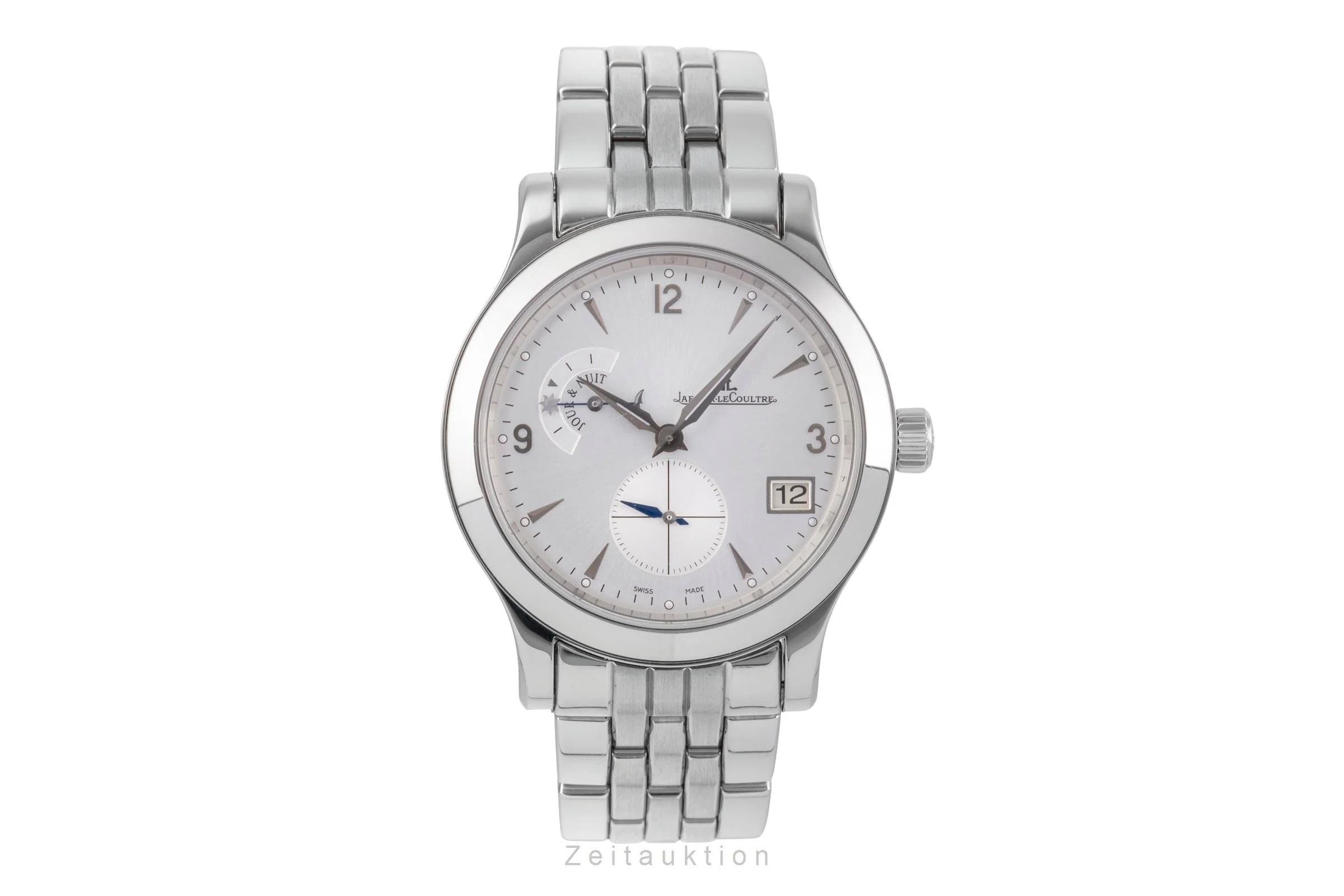 Jaeger LeCoultre Master Hometime steel automatic men's watch 147.8.05.S  [2504816] - Image 5