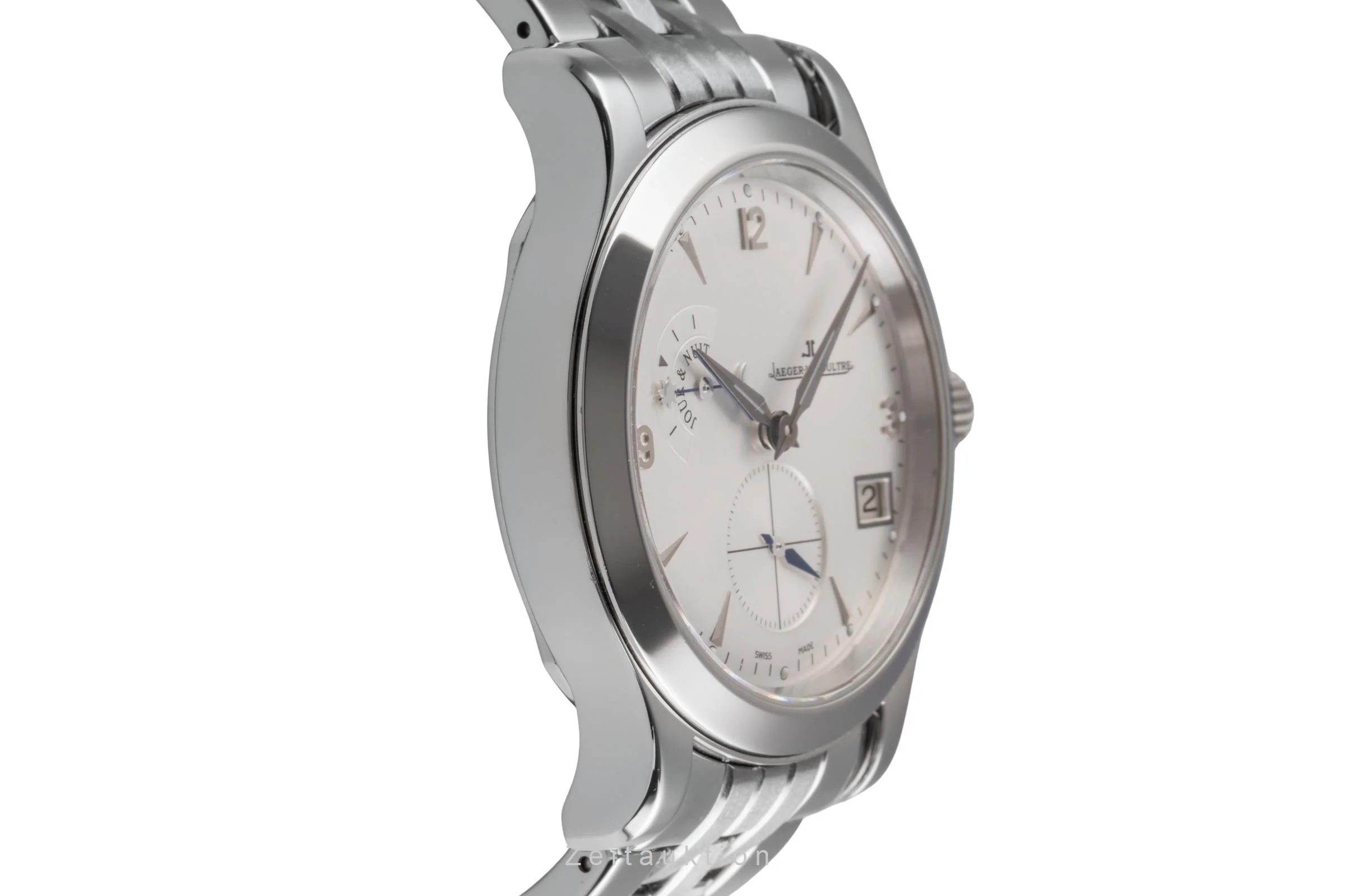 Jaeger LeCoultre Master Hometime steel automatic men's watch 147.8.05.S  [2504816] - Image 8