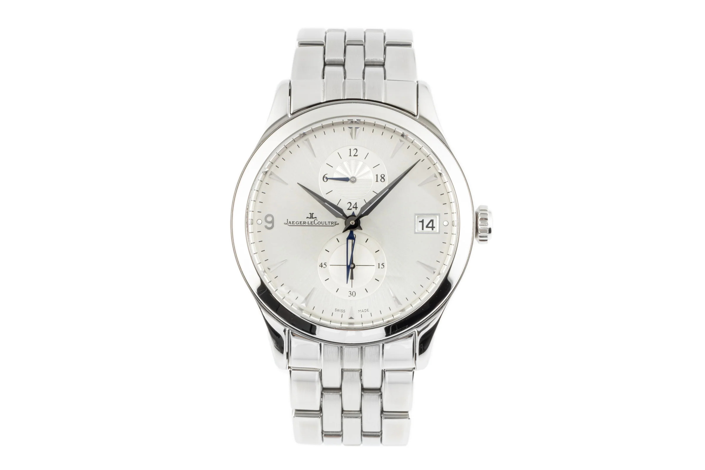 Jaeger LeCoultre Master Hometime steel automatic men's watch 174.8.05.S LP: 9100EUR  [2300219] - Image 4