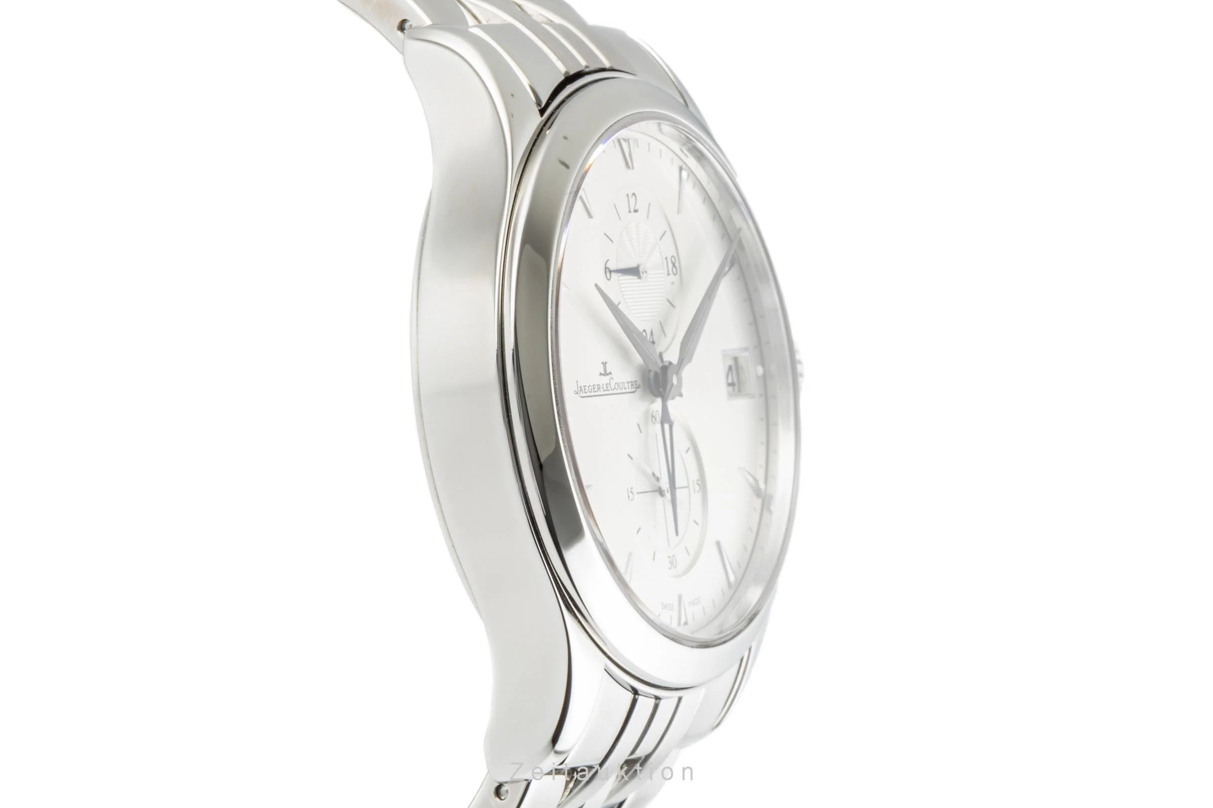 Jaeger LeCoultre Master Hometime steel automatic men's watch 174.8.05.S LP: 9100EUR  [2300219] - Image 7