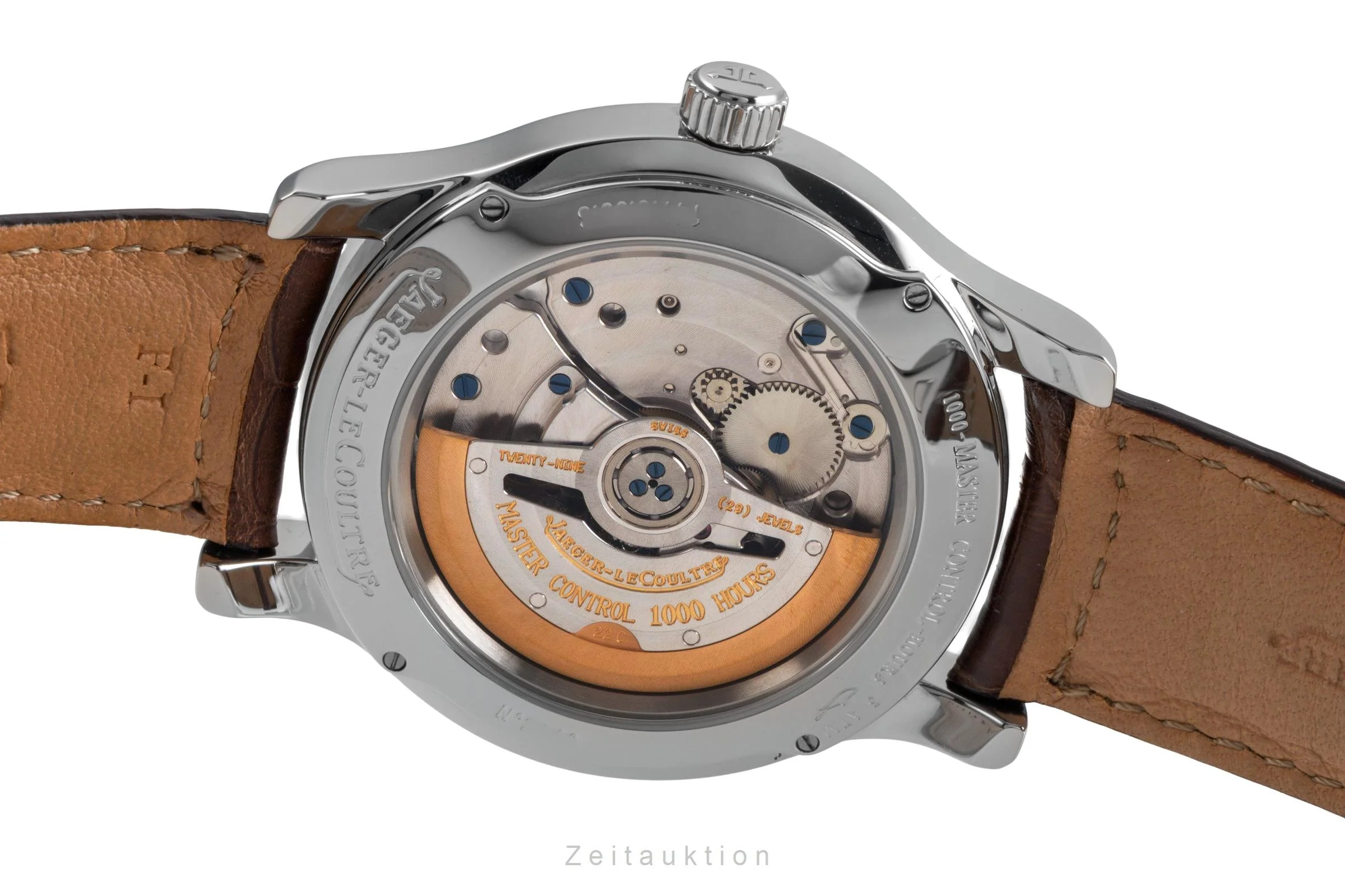 Jaeger LeCoultre Master Hometime steel automatic men's watch Q1628420 , 147.8.05.S  [2503262] - Image 12