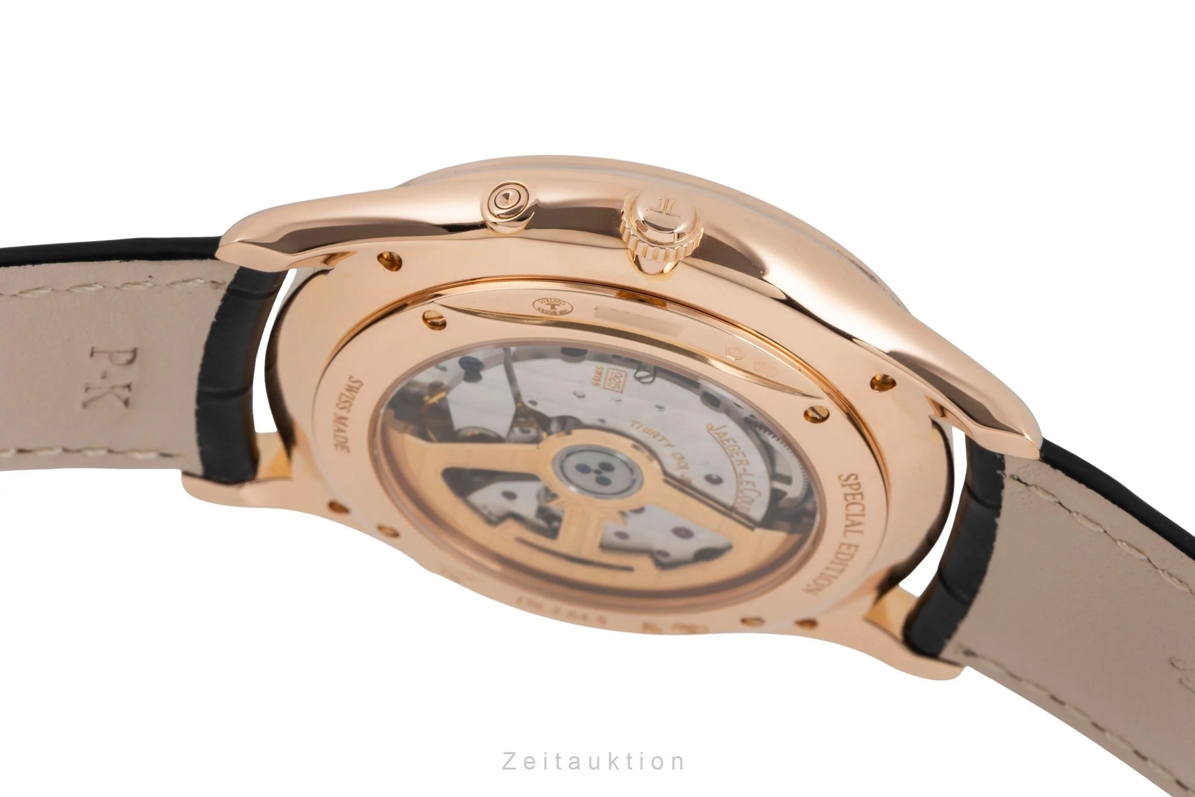 Jaeger LeCoultre Master Ultra Thin 18 ct gold automatic men's watch Q136255J  ,176.2.64.S  [2506480] - Image 12