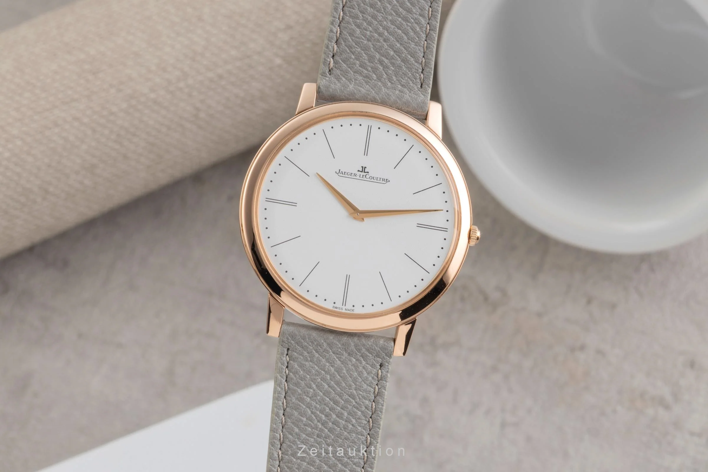 Jaeger LeCoultre Master Ultra Thin 18 ct red gold manual winding men's watch Q1292520  120.2.79  [2504104] - Image 2