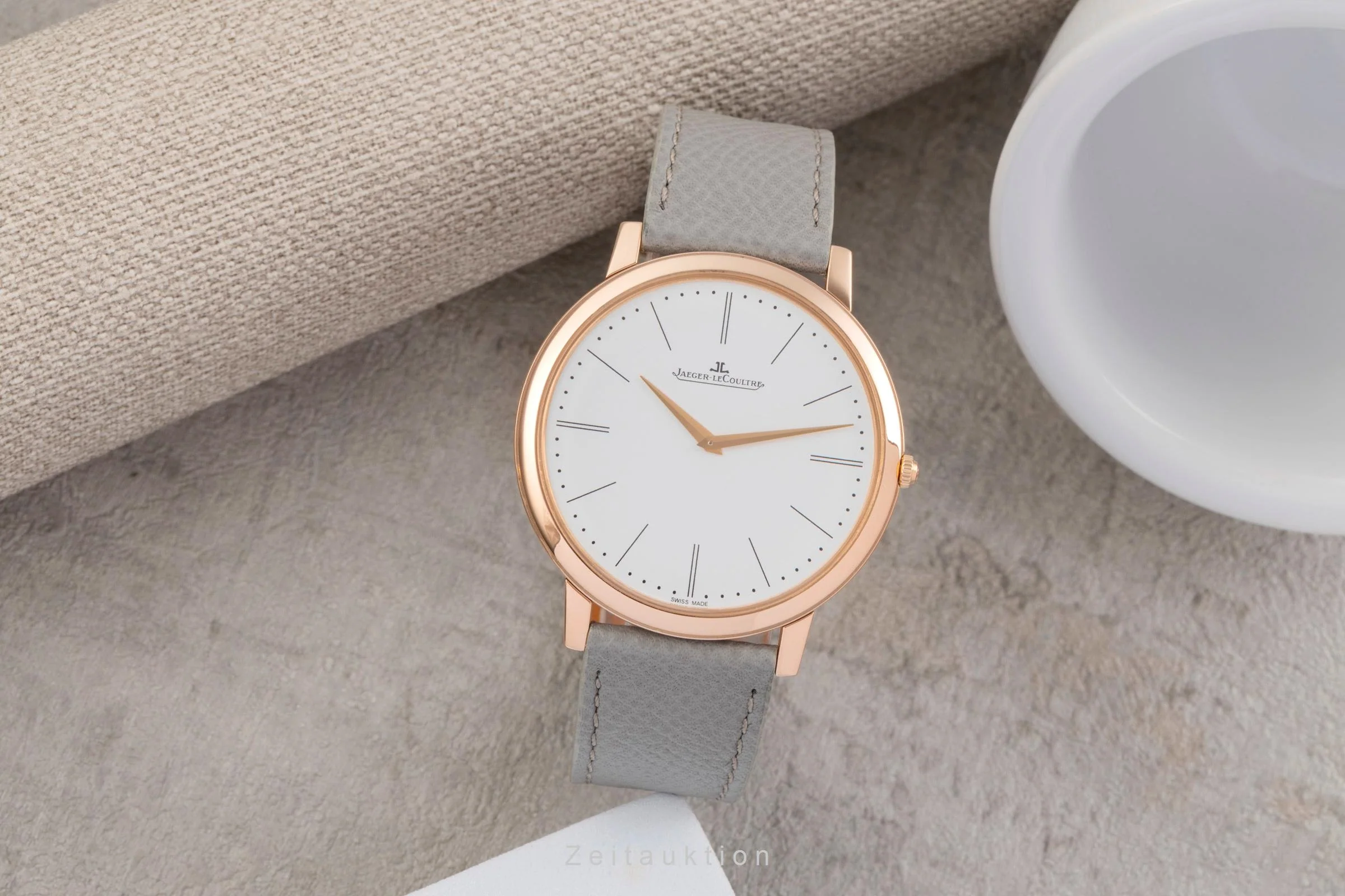 Jaeger LeCoultre Master Ultra Thin 18 ct red gold manual winding men's watch Q1292520  120.2.79  [2504104] - Image 4