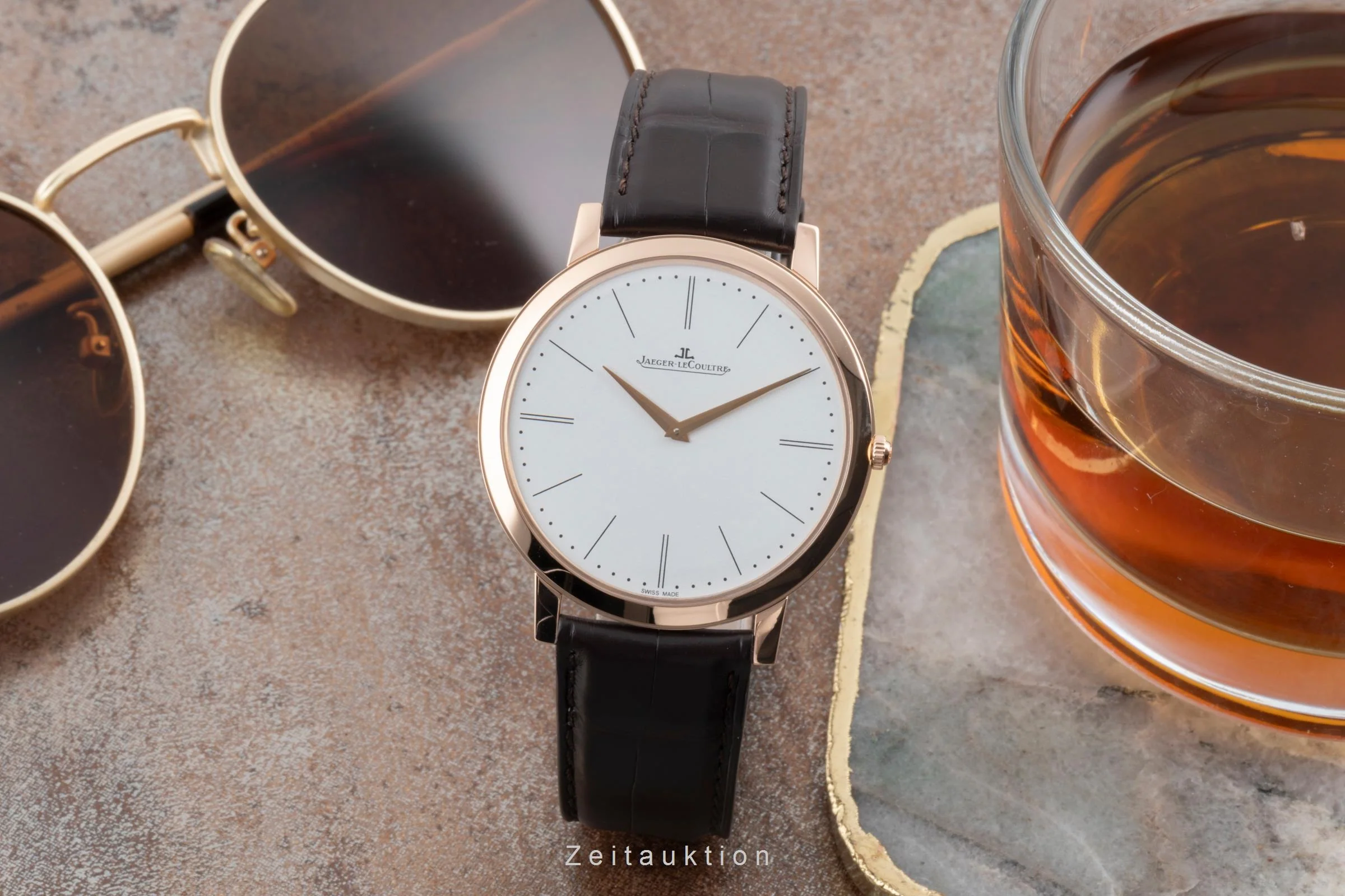 Jaeger LeCoultre Master Ultra Thin 18 ct red gold manual winding men's watch Q1292520  ,120.2.79  [2506392] - Image 4