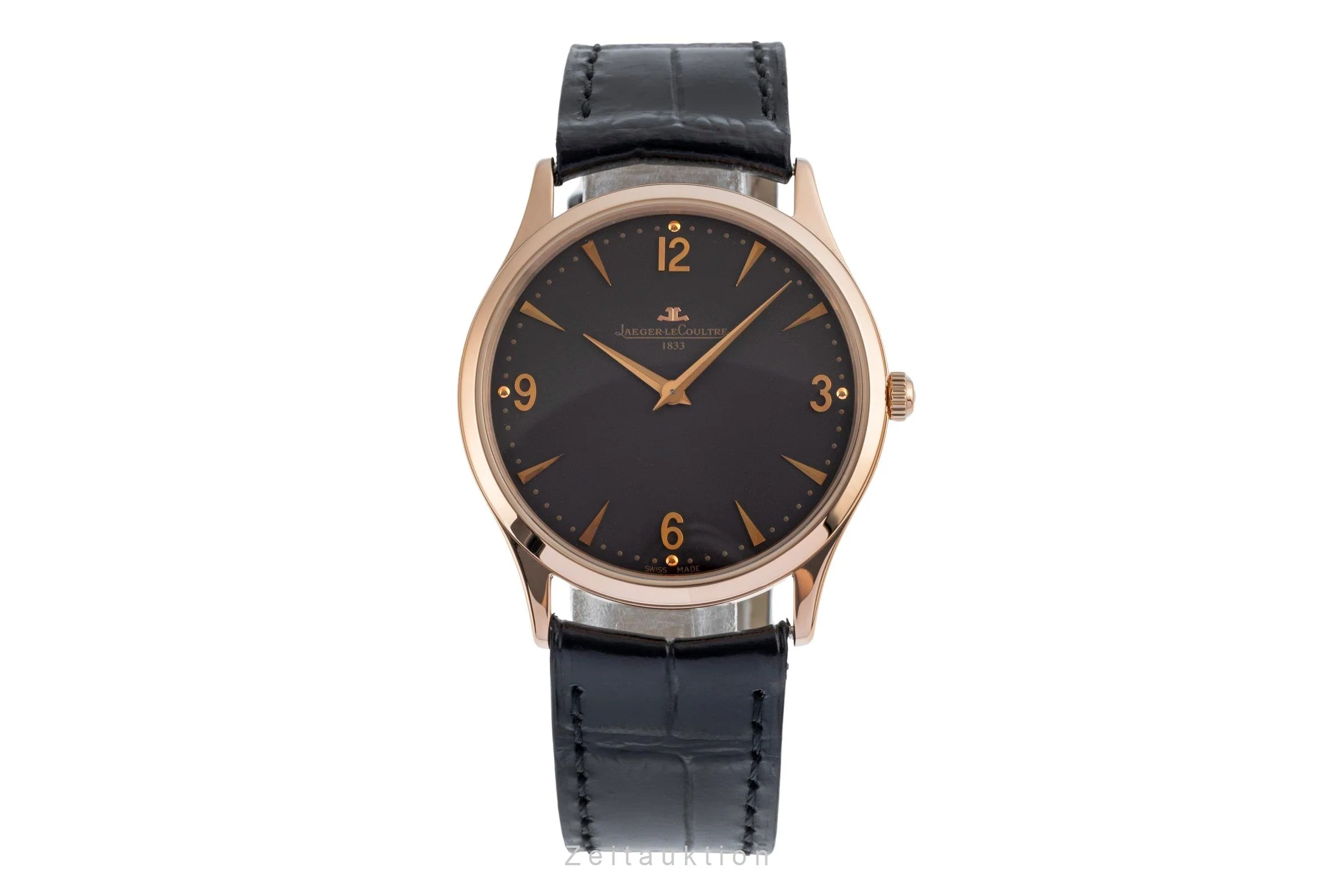 Jaeger LeCoultre Master Ultra Thin 18 ct red gold manual winding men's watch Q1342550  172.2.79.S Limited  [2504535] - Image 5
