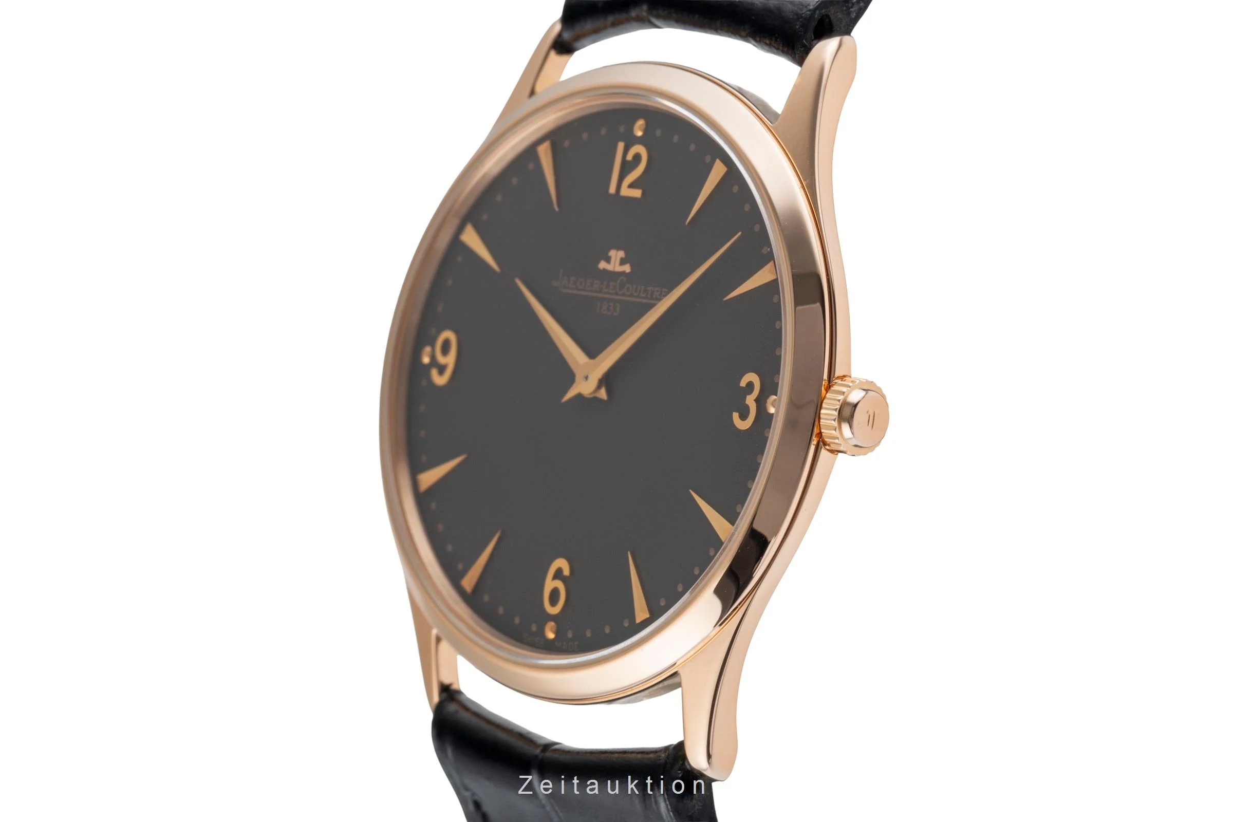 Jaeger LeCoultre Master Ultra Thin 18 ct red gold manual winding men's watch Q1342550  172.2.79.S Limited  [2504535] - Image 7