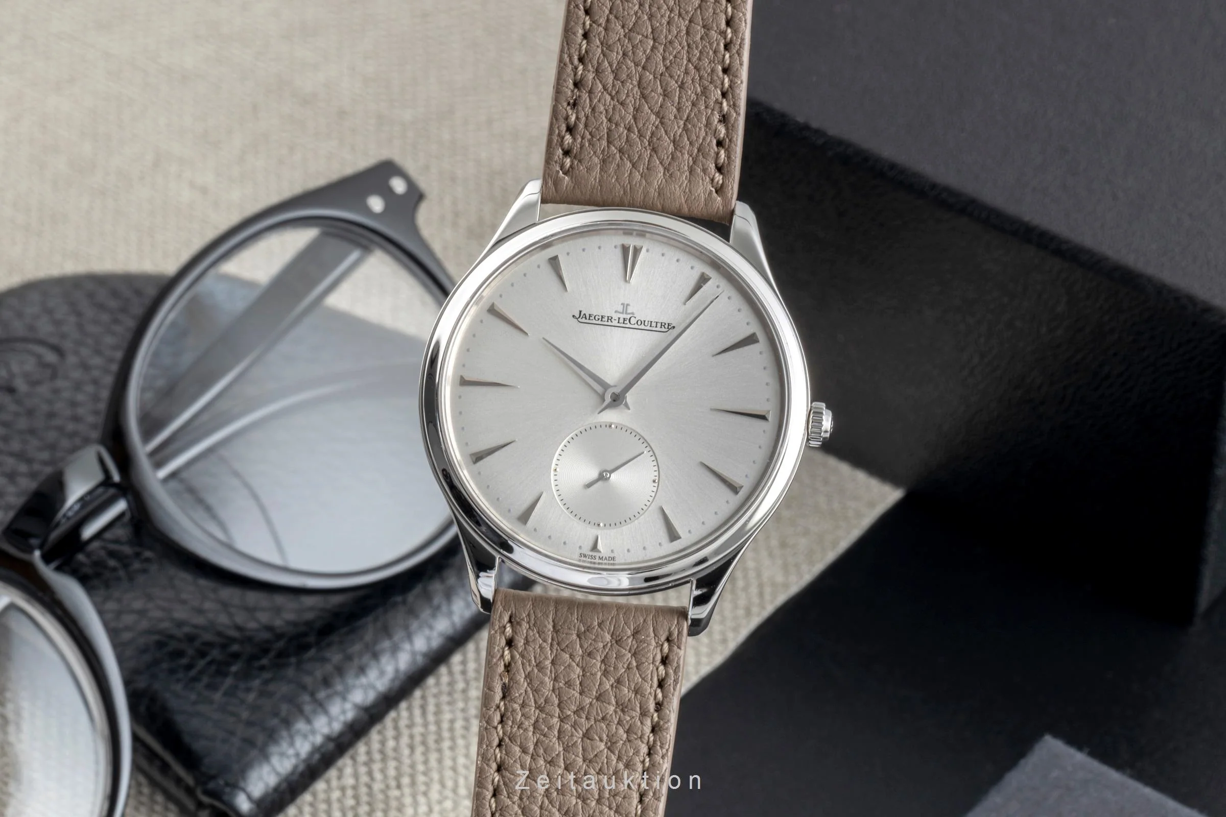 Jaeger LeCoultre Master Ultra Thin 38 steel automatic men's watch Q1278420, 171.8.90.S  [2507201] - Image 2