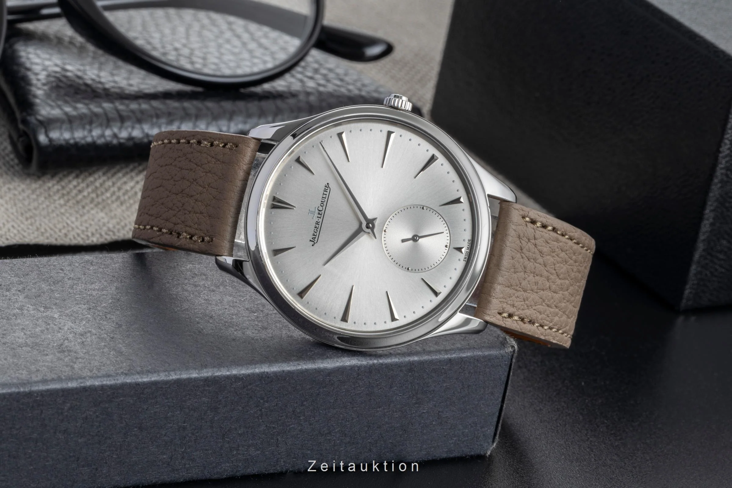 Jaeger LeCoultre Master Ultra Thin 38 steel automatic men's watch Q1278420, 171.8.90.S  [2507201] - Image 3