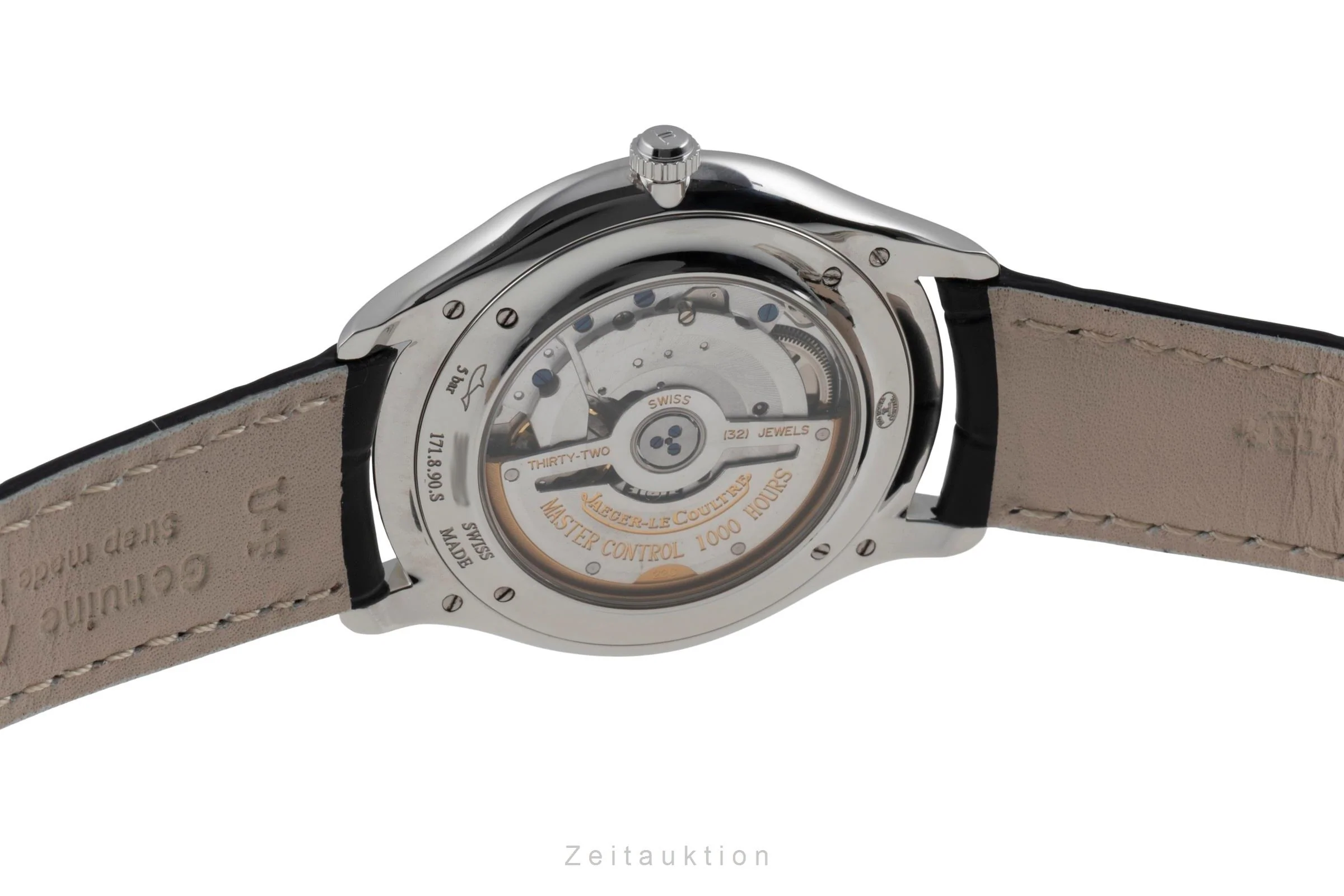 Jaeger LeCoultre Master Ultra Thin 38 steel automatic men's watch Q1278420  ,171.8.90.S  [2600011] - Image 12