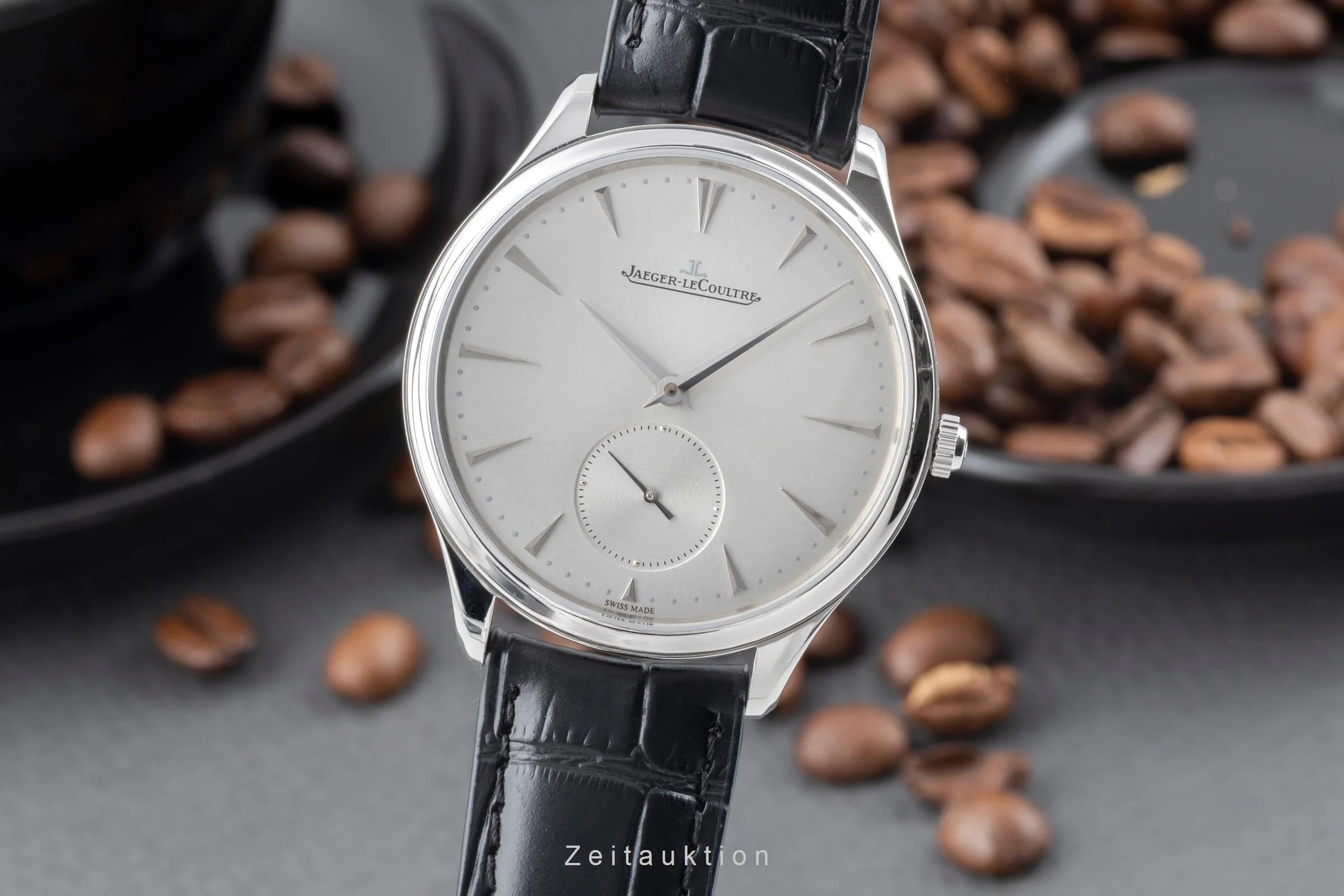 Jaeger LeCoultre Master Ultra Thin 38 steel automatic men's watch Q1278420  ,171.8.90.S  [2600011] - Image 2