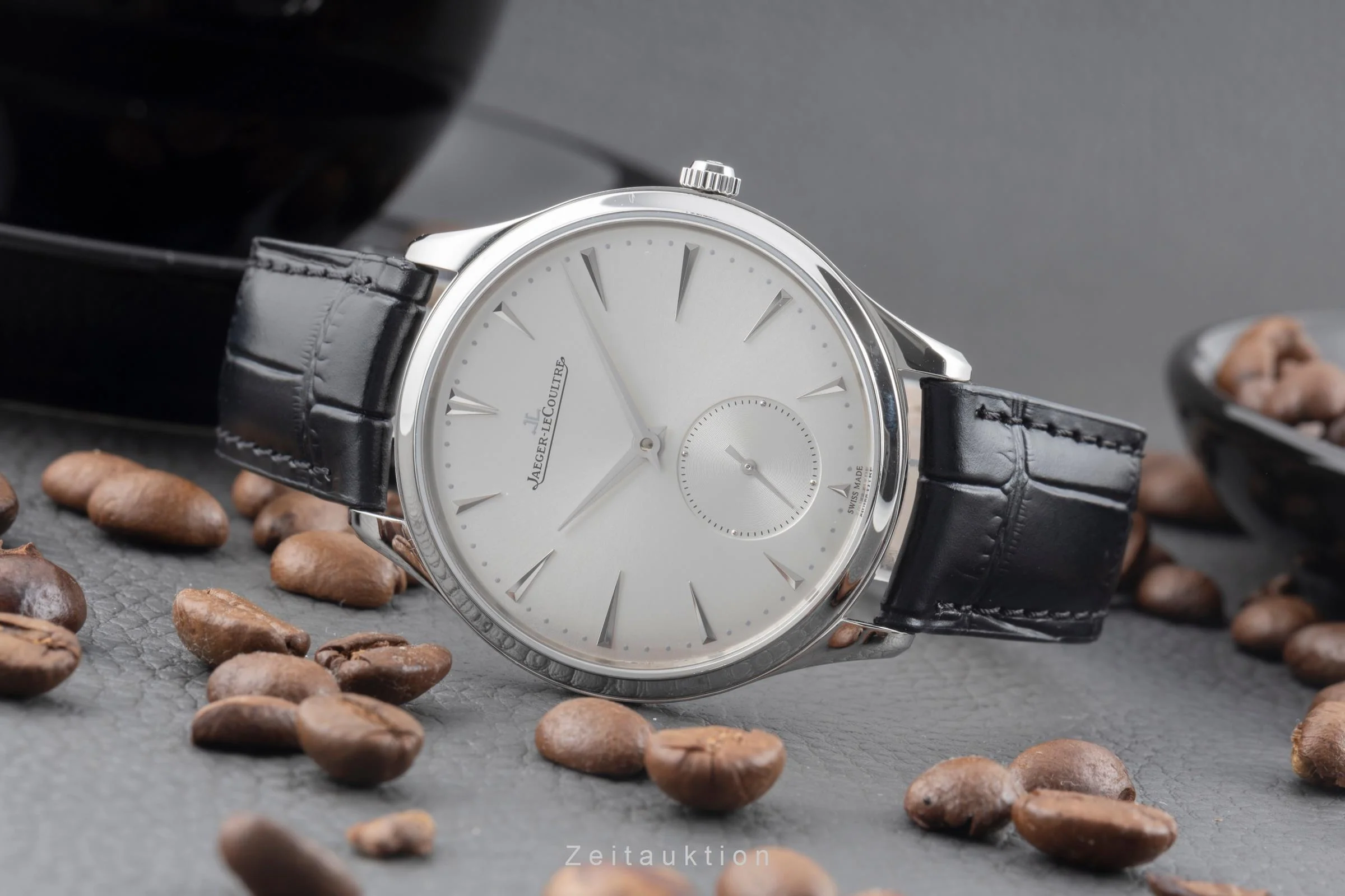 Jaeger LeCoultre Master Ultra Thin 38 steel automatic men's watch Q1278420  ,171.8.90.S  [2600011] - Image 3