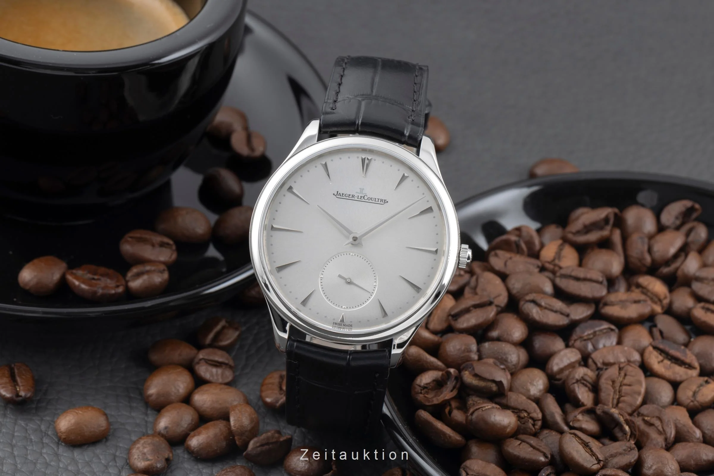Jaeger LeCoultre Master Ultra Thin 38 steel automatic men's watch Q1278420  ,171.8.90.S  [2600011] - Image 4