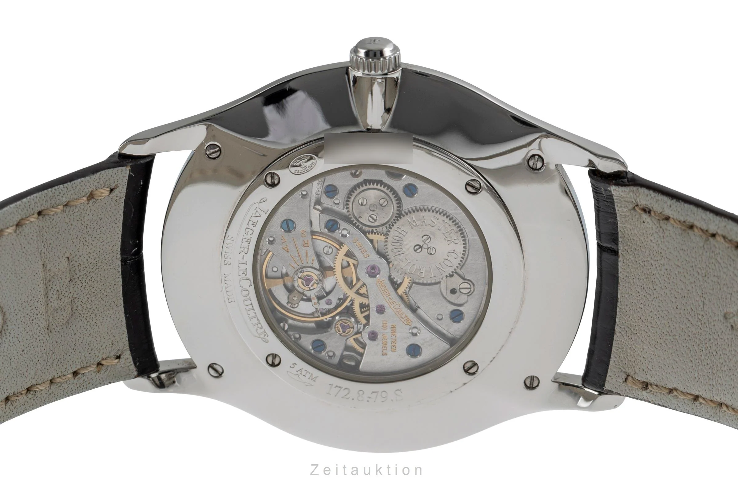 Jaeger LeCoultre Master Ultra Thin 38 steel manual winding men's watch Q1348420   172.8.79.S  [2504433] - Image 11