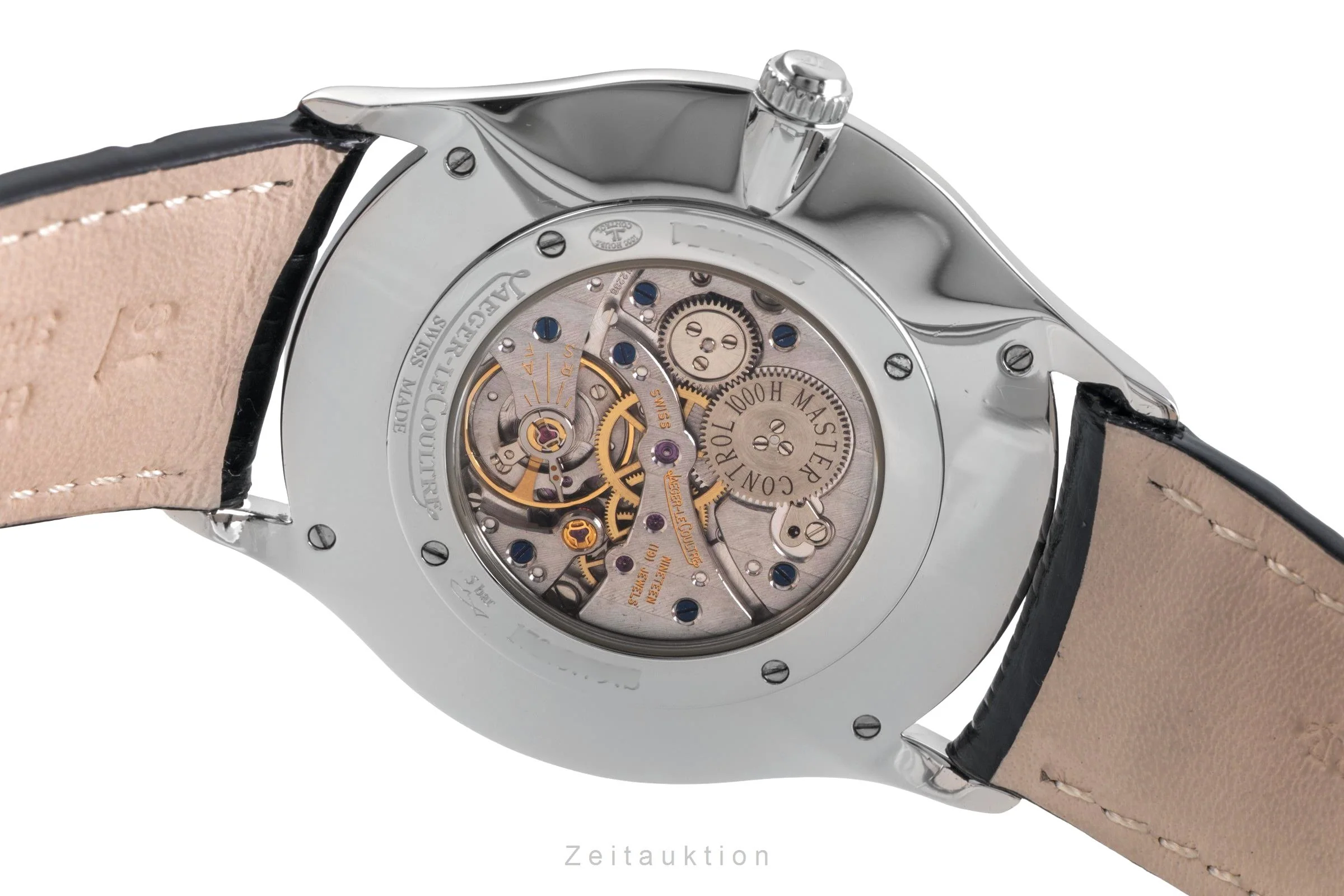 Jaeger LeCoultre Master Ultra Thin 38 steel manual winding men's watch Q1348420  , 172.8.79.S  [2505015] - Image 11
