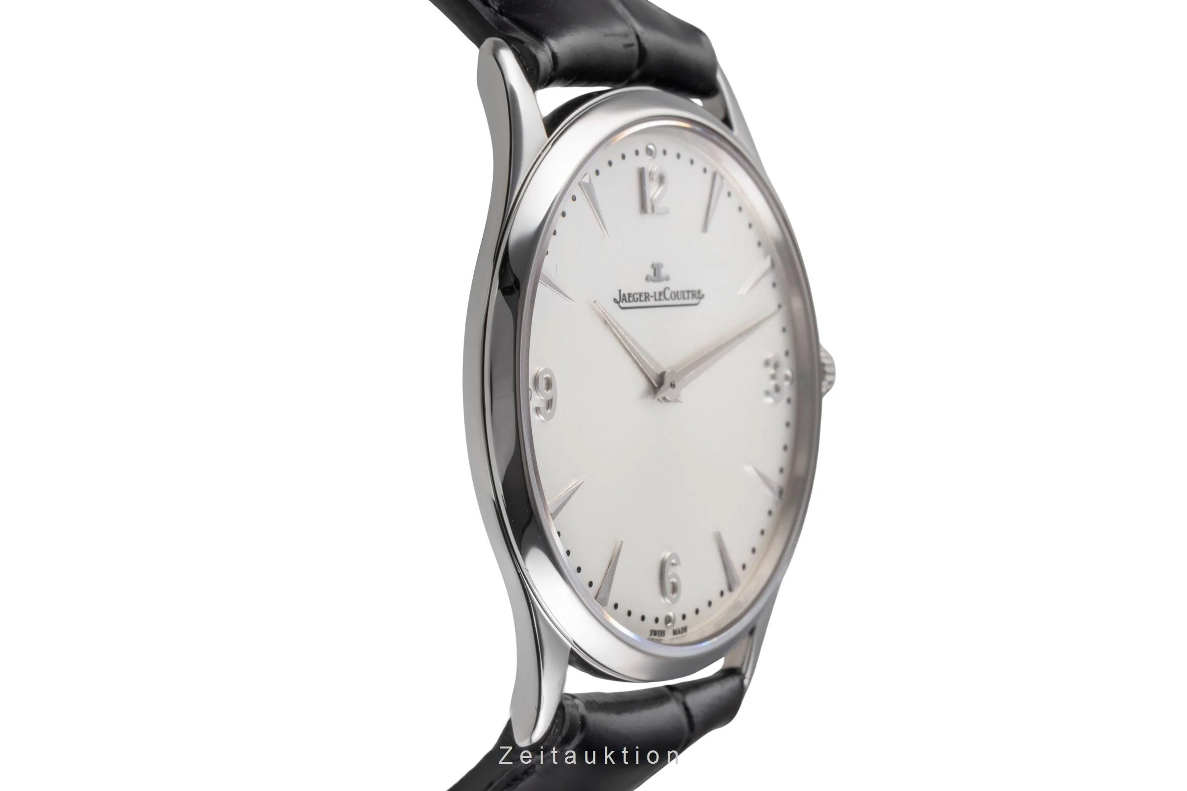 Jaeger LeCoultre Master Ultra Thin 38 steel manual winding men's watch Q1348420  , 172.8.79.S  [2505015] - Image 8
