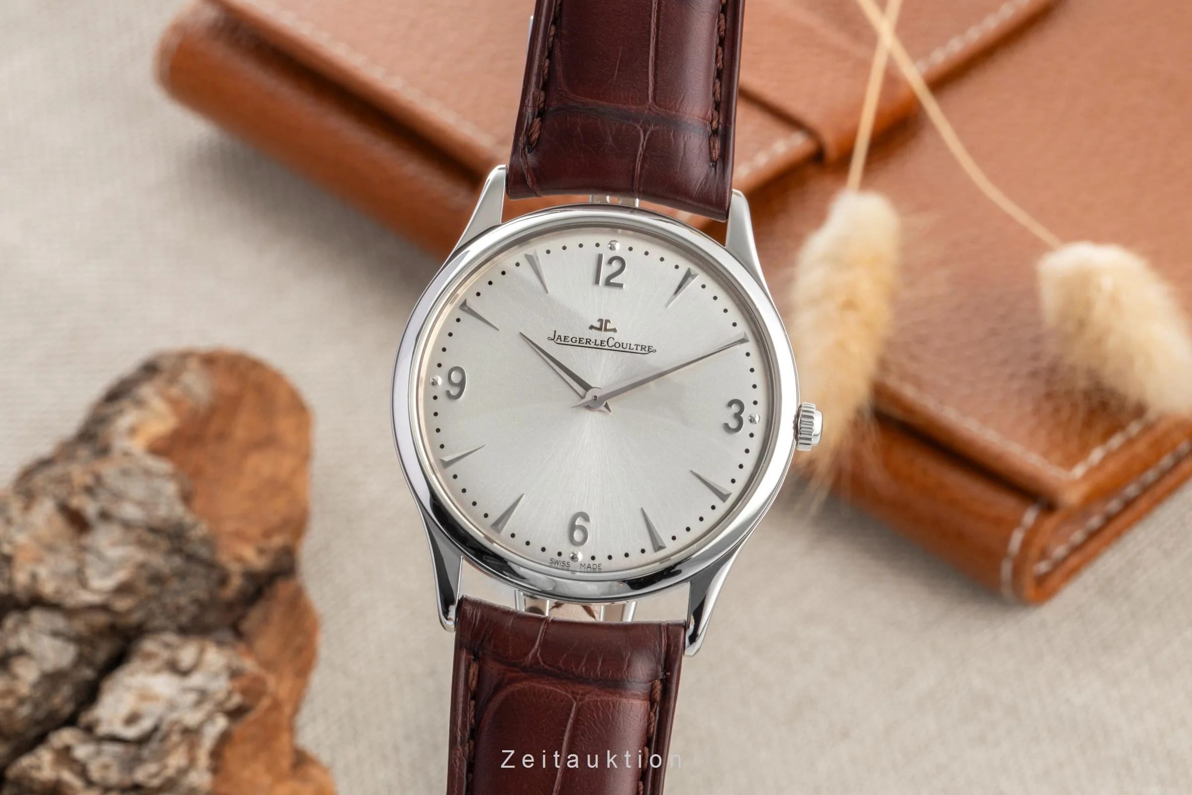 Jaeger LeCoultre Master Ultra Thin 38 steel manual winding men's watch Q1348420, 172.8.79.S  [2507325] - Image 2