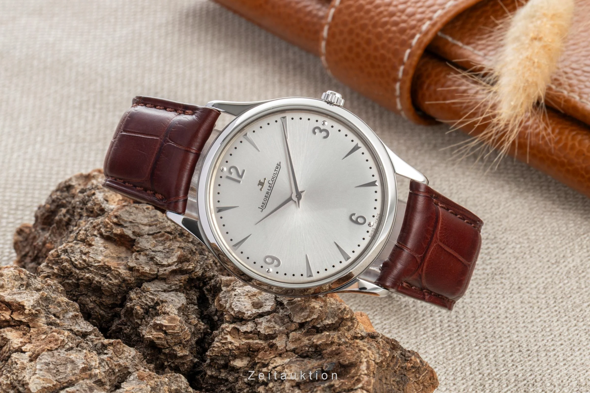 Jaeger LeCoultre Master Ultra Thin 38 steel manual winding men's watch Q1348420, 172.8.79.S  [2507325] - Image 3