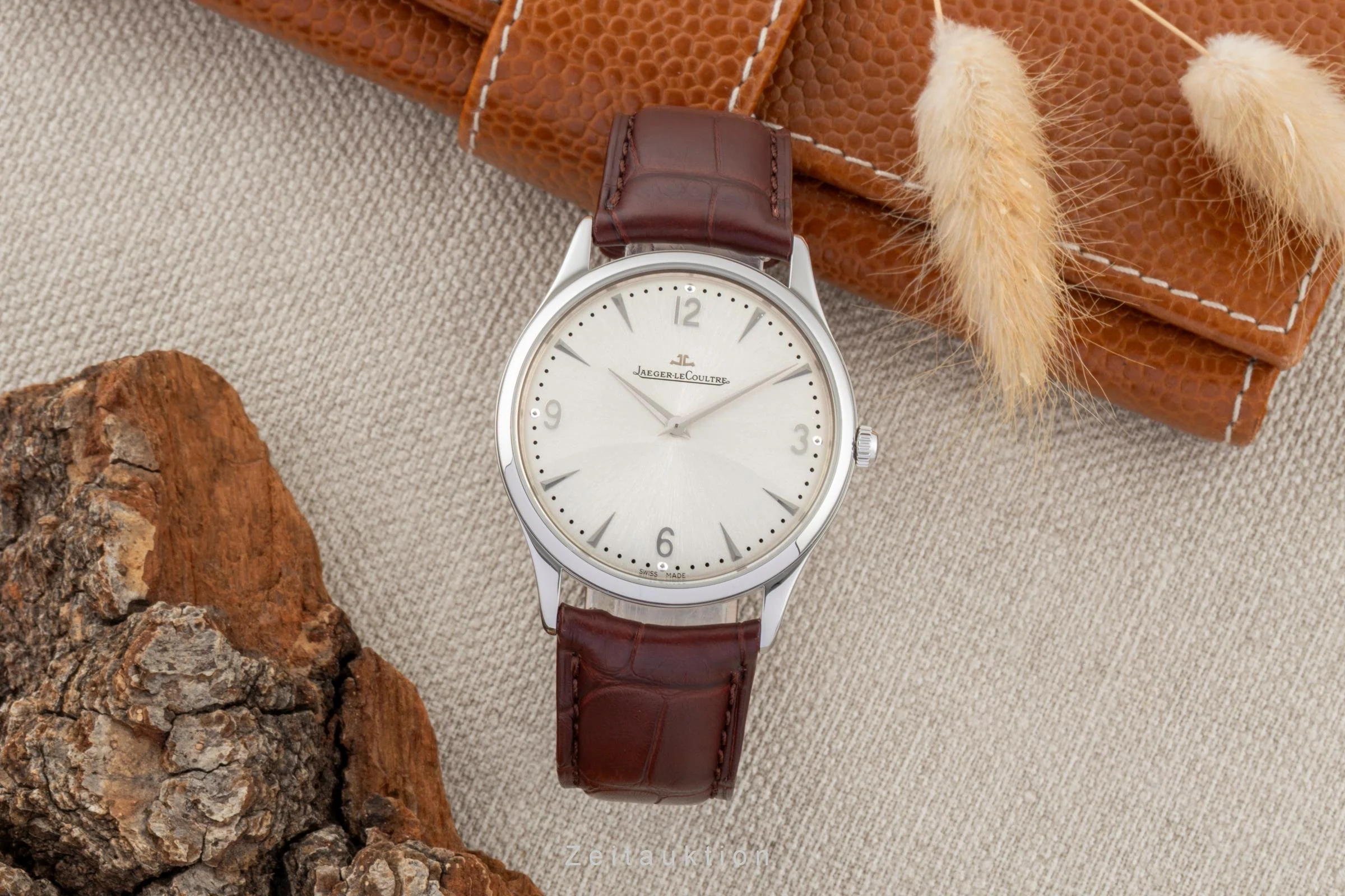Jaeger LeCoultre Master Ultra Thin 38 steel manual winding men's watch Q1348420, 172.8.79.S  [2507325] - Image 4