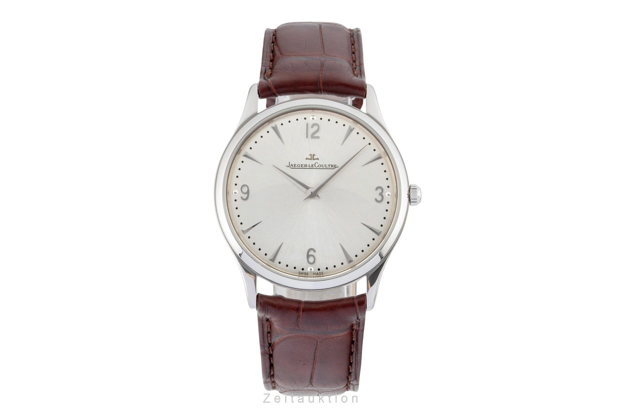 Jaeger LeCoultre Master Ultra Thin 38 steel manual winding men's watch Q1348420, 172.8.79.S  [2507325] - Image 5