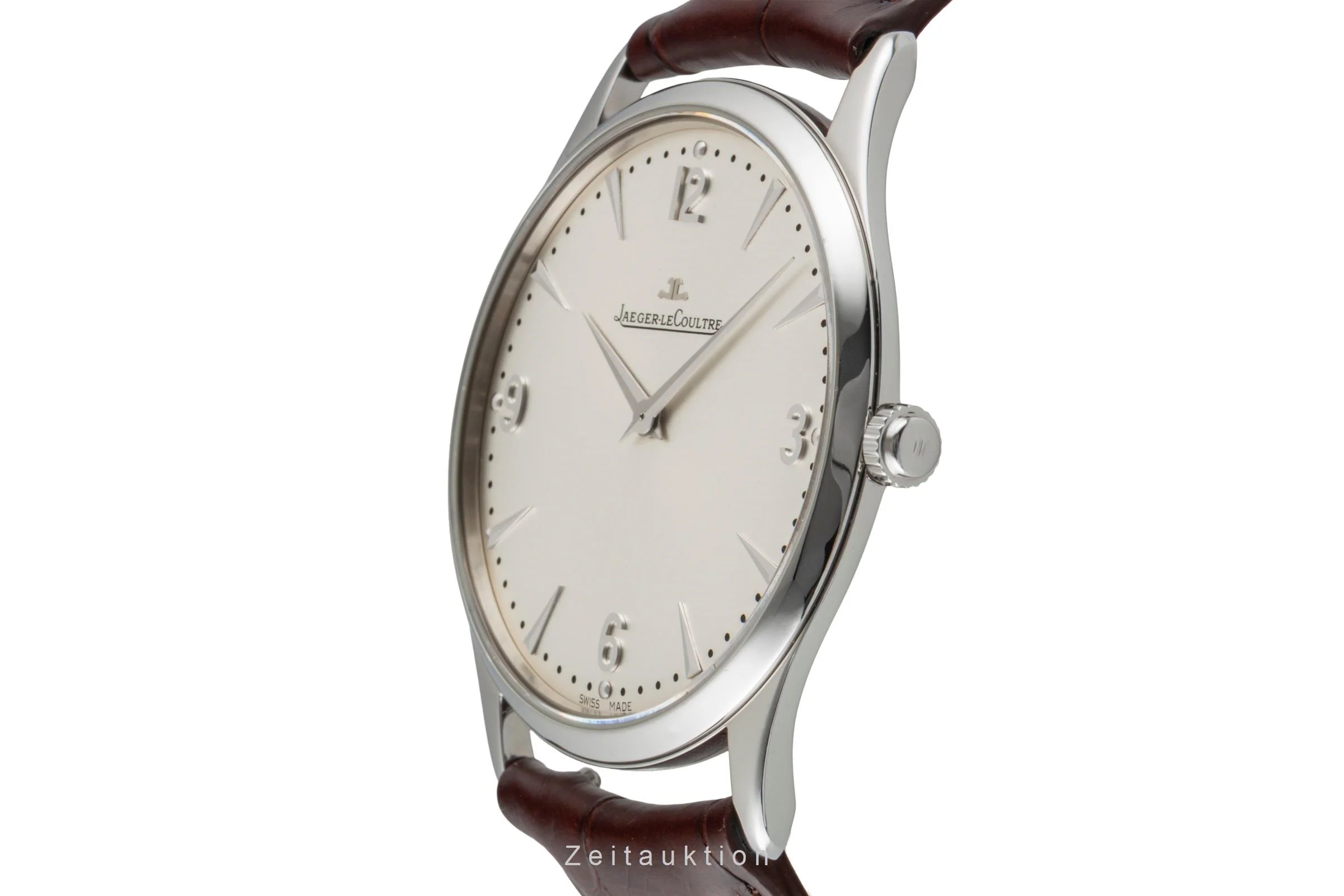 Jaeger LeCoultre Master Ultra Thin 38 steel manual winding men's watch Q1348420, 172.8.79.S  [2507325] - Image 7