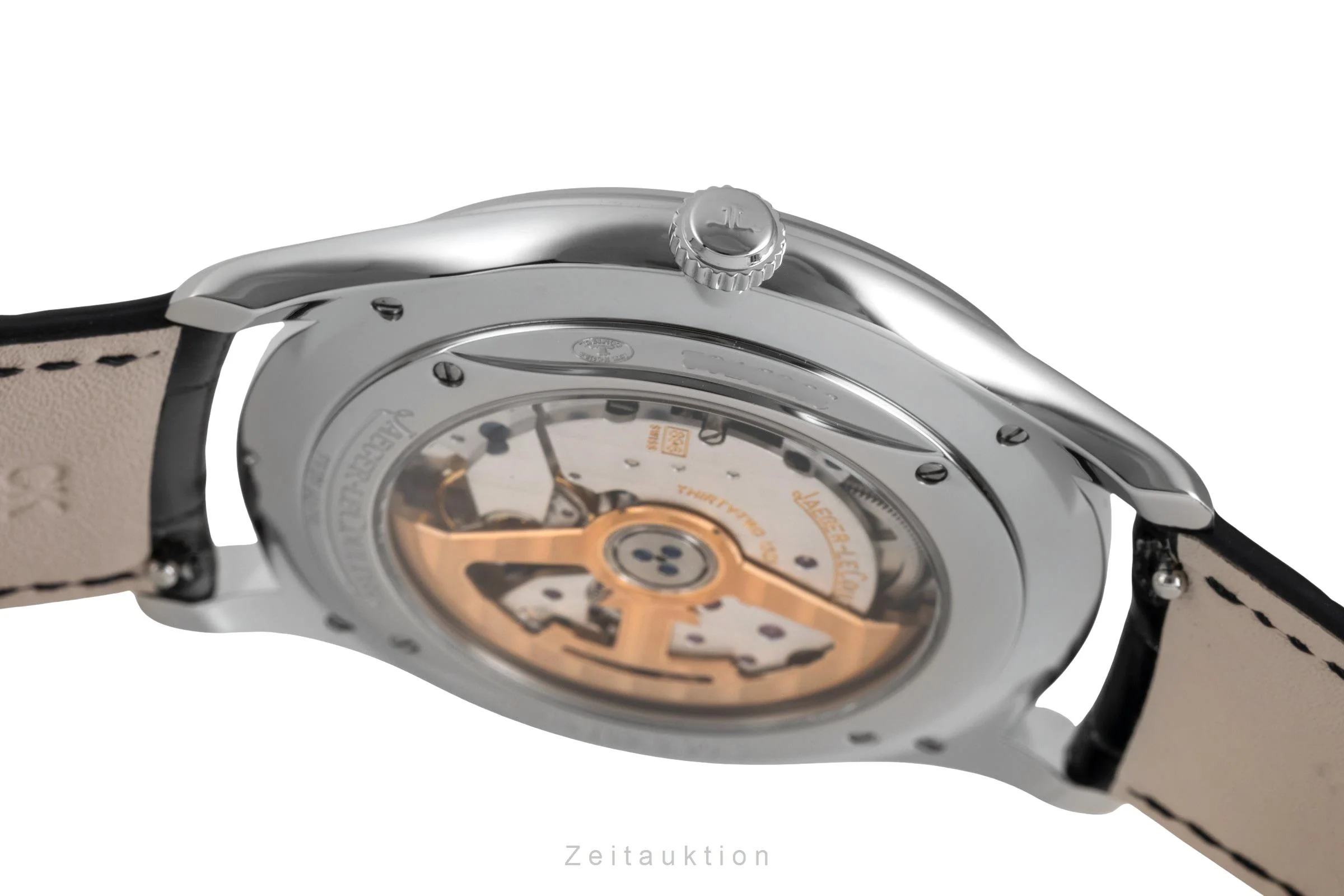 Jaeger LeCoultre Master Ultra Thin steel automatic men's watch Q1218420  ,109.8.90.S  [2600909] - Image 13