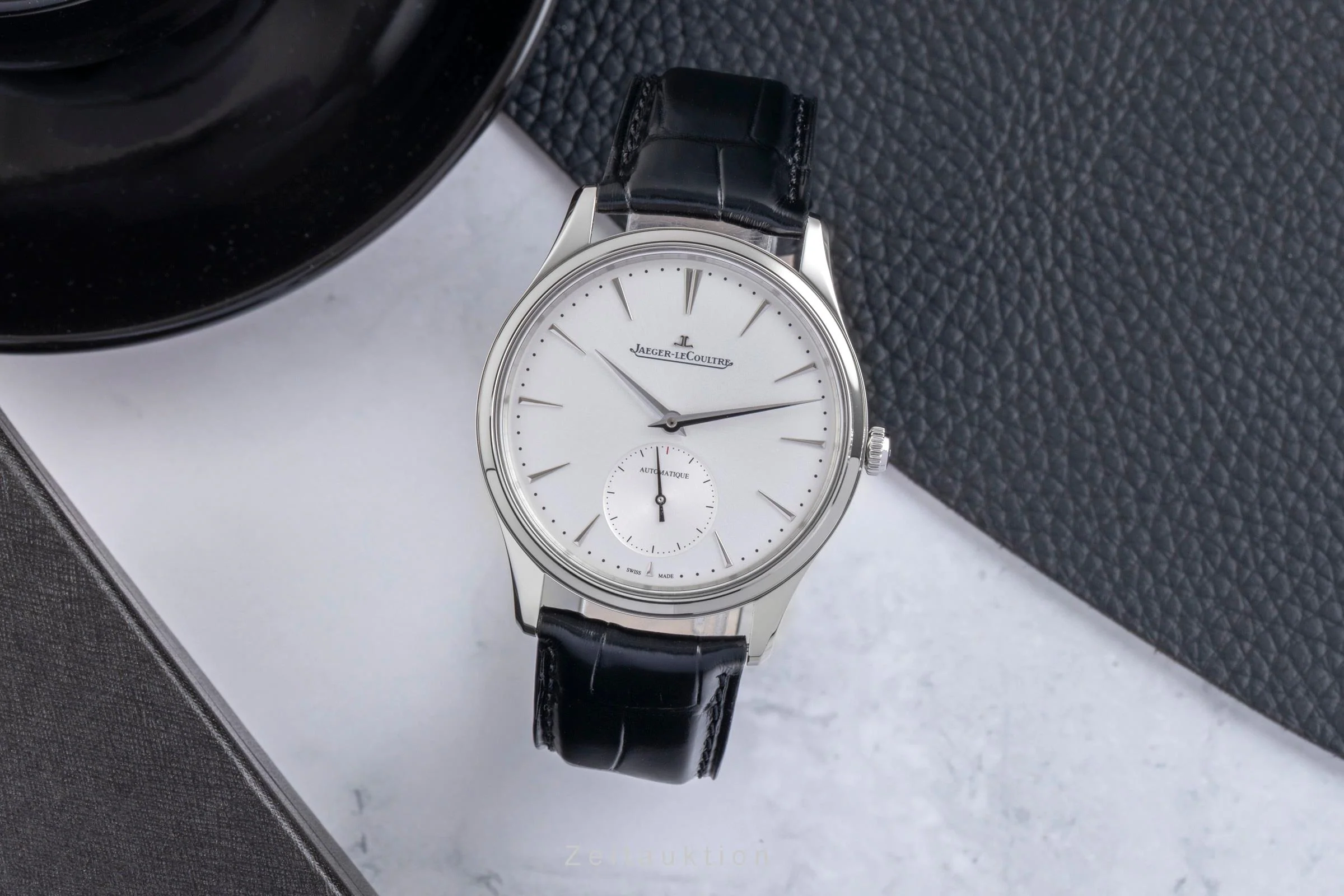 Jaeger LeCoultre Master Ultra Thin steel automatic men's watch Q1218420  ,109.8.90.S  [2600909] - Image 4