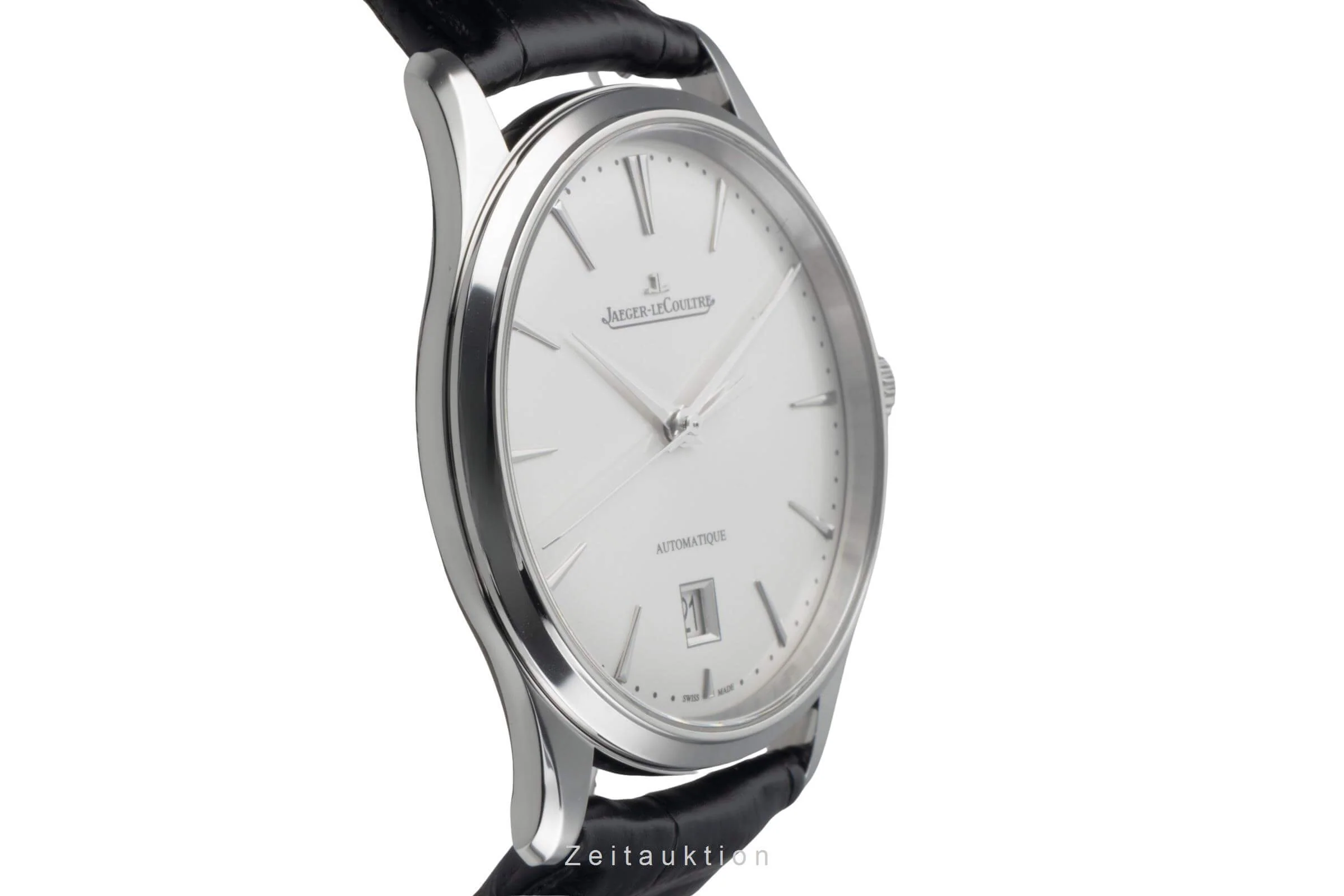 Jaeger LeCoultre Master Ultra Thin steel automatic men's watch Q1238420, 109.8.37.S LP: 10300EUR  [2501398] - Image 8