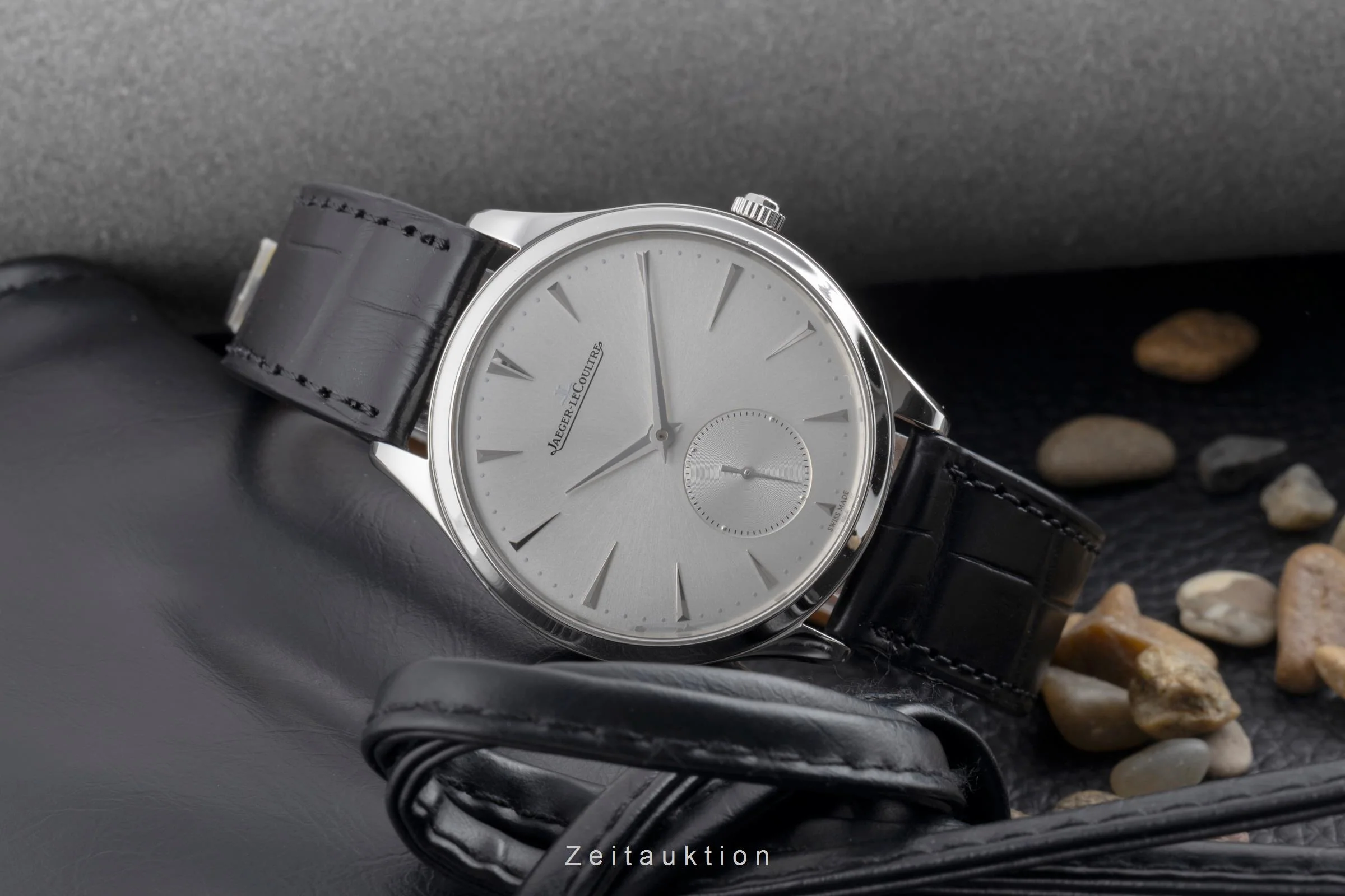 Jaeger LeCoultre Master Ultra Thin steel automatic men's watch Q1278420, 171.8.90.S LP: 10300EUR  [2503373] - Image 3
