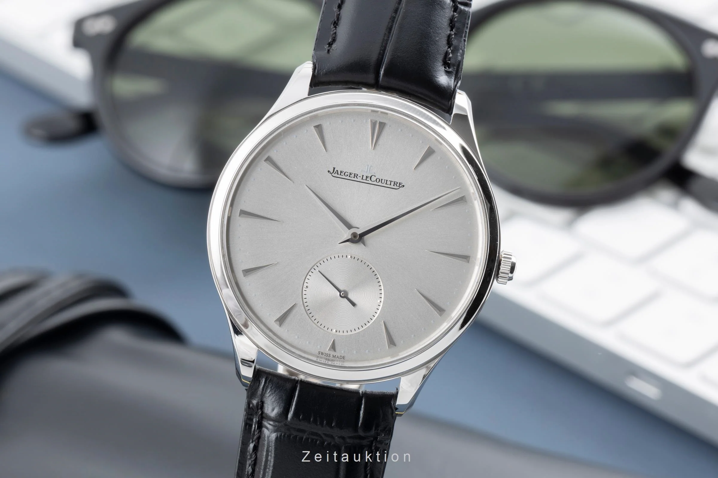 Jaeger LeCoultre Master Ultra Thin steel automatic men's watch Q1278420 , 171.8.90.S LP: 10300EUR  [2505898] - Image 2