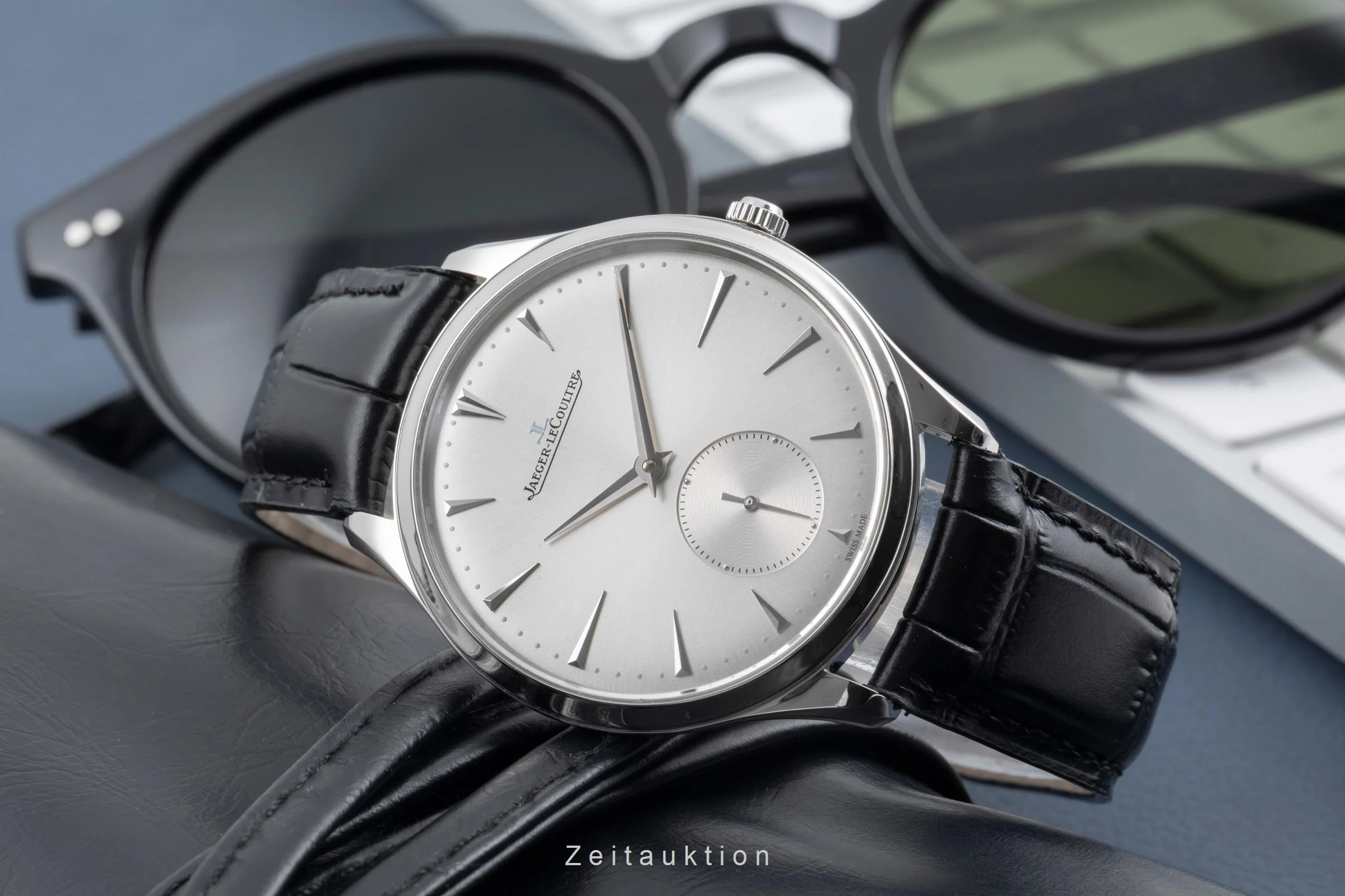 Jaeger LeCoultre Master Ultra Thin steel automatic men's watch Q1278420 , 171.8.90.S LP: 10300EUR  [2505898] - Image 3