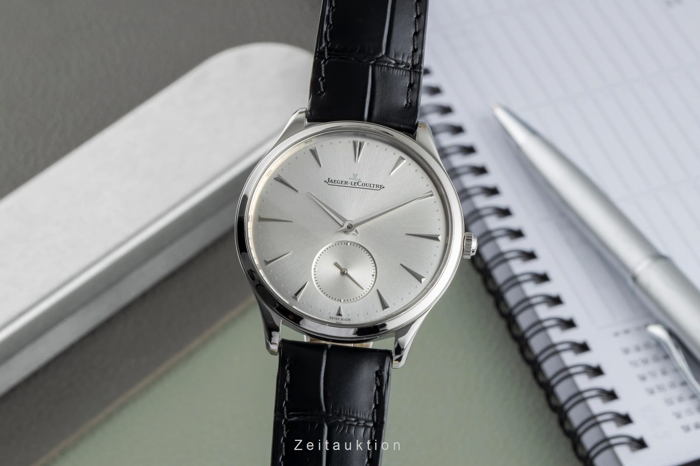Jaeger LeCoultre Master Ultra Thin steel automatic men's watch Q1278420, 171.8.90.S  [2505906] - Image 2
