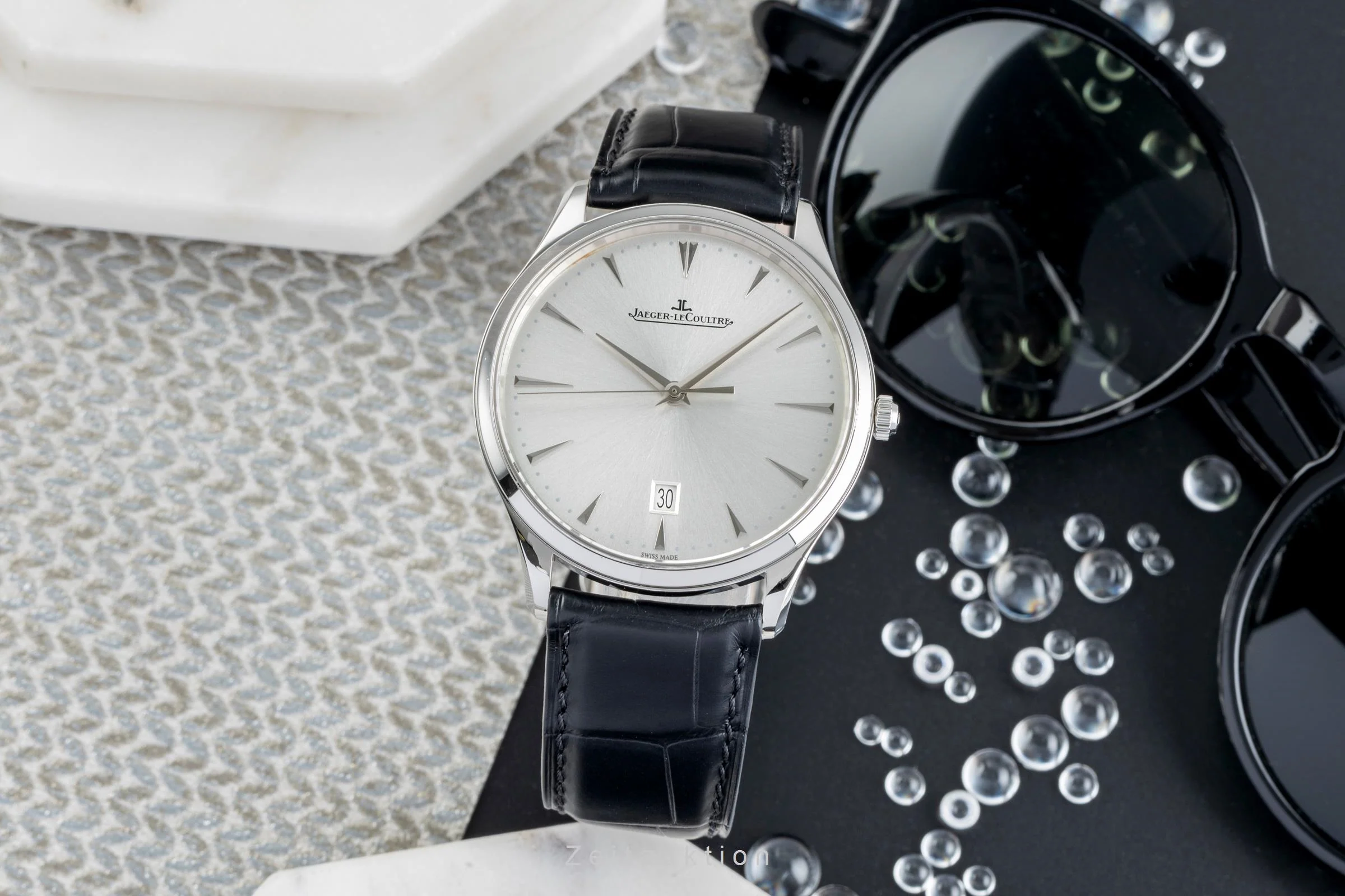 Jaeger LeCoultre Master Ultra Thin steel automatic men's watch Q1288420   174.8.37.S  [2504820] - Image 4