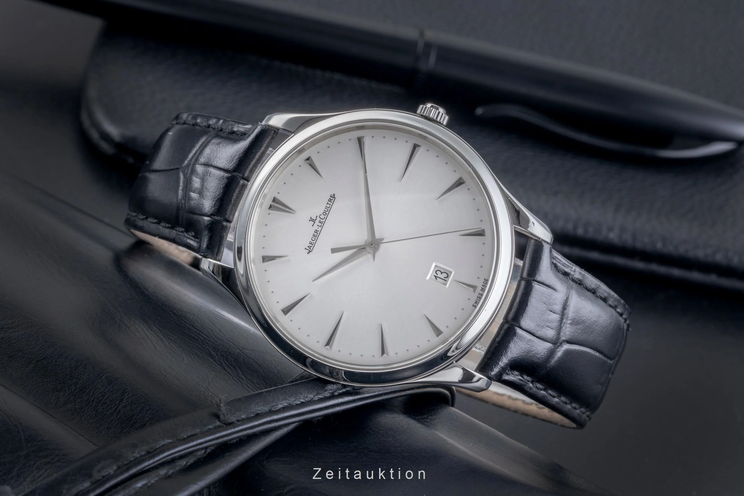 Jaeger LeCoultre Master Ultra Thin steel automatic men's watch Q1288420, 174.8.37.S  [2505892] - Image 3