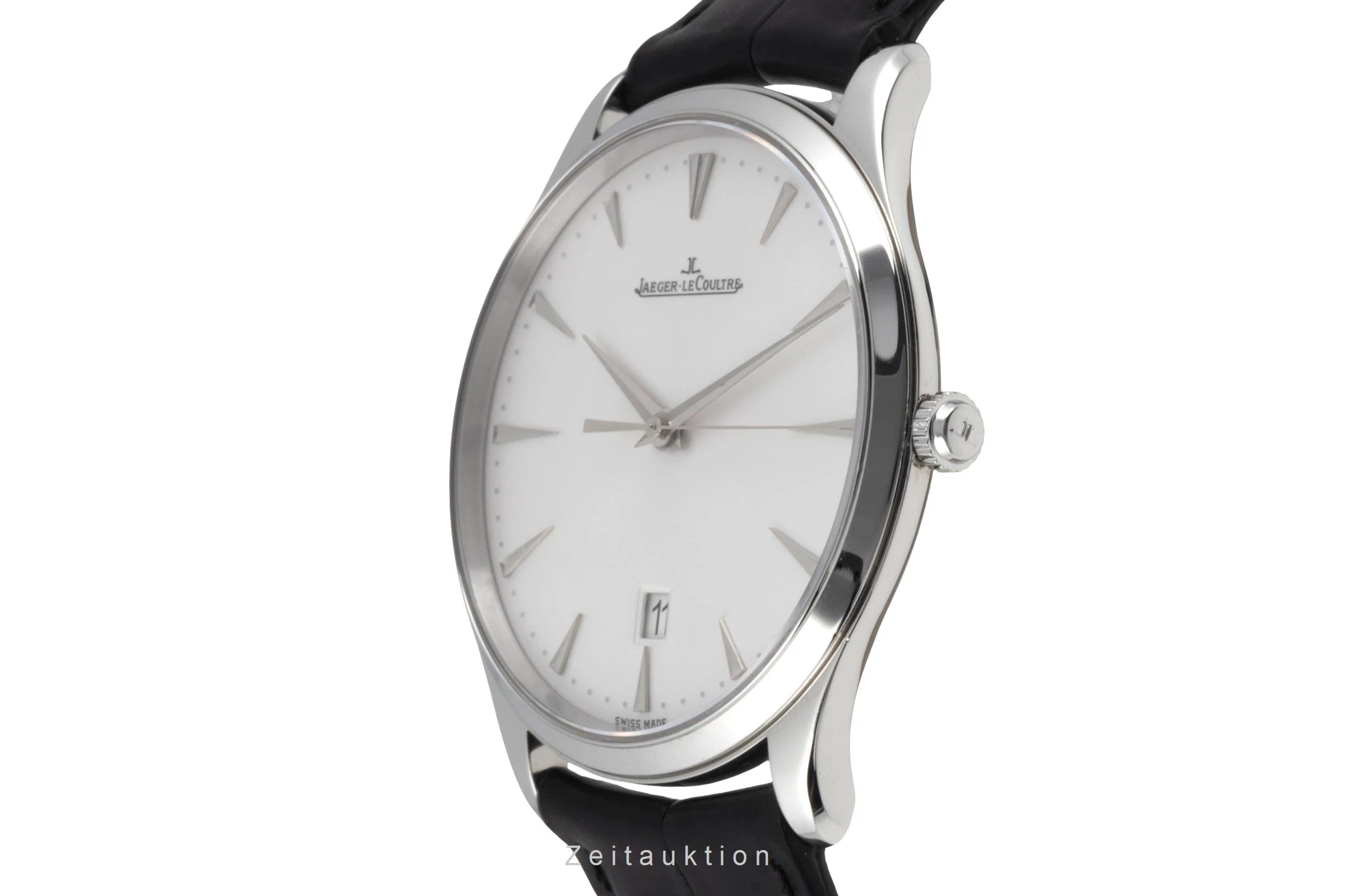 Jaeger LeCoultre Master Ultra Thin steel automatic men's watch Q1288420 / 174.8.37.S  [2506487] - Image 7