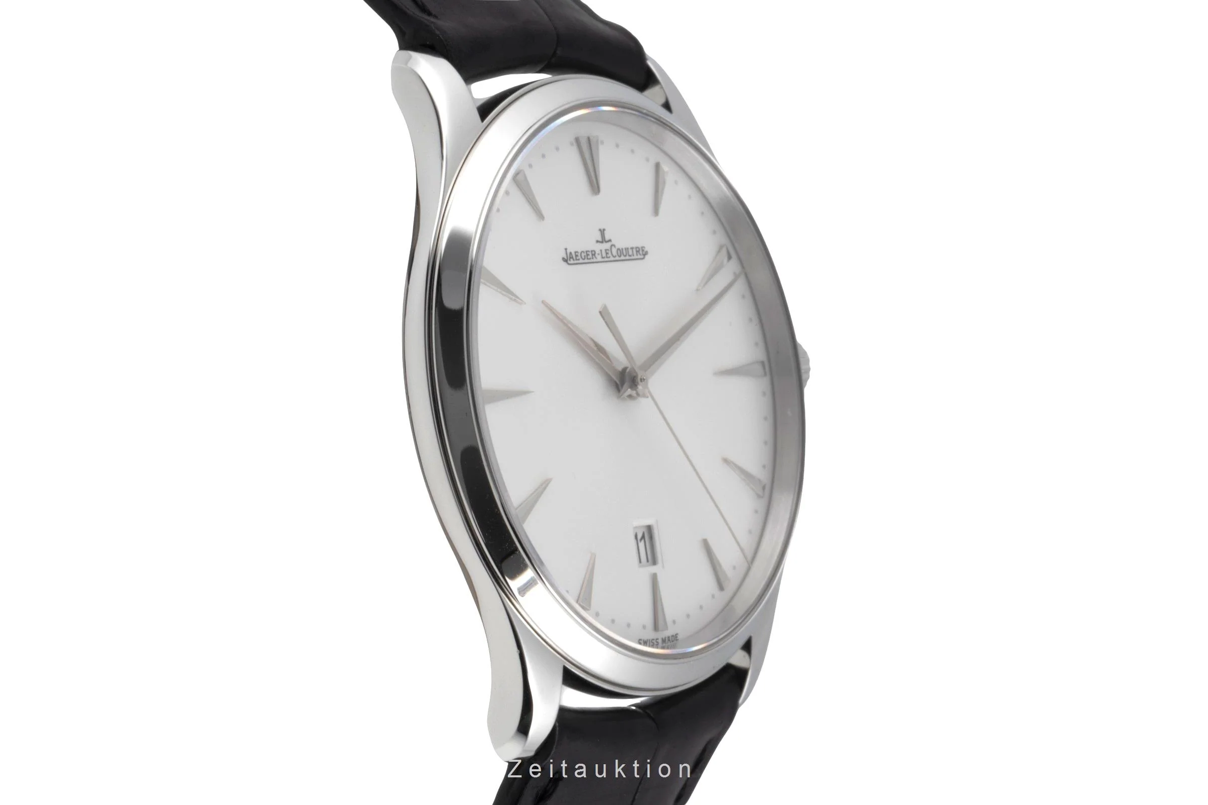 Jaeger LeCoultre Master Ultra Thin steel automatic men's watch Q1288420 / 174.8.37.S  [2506487] - Image 8