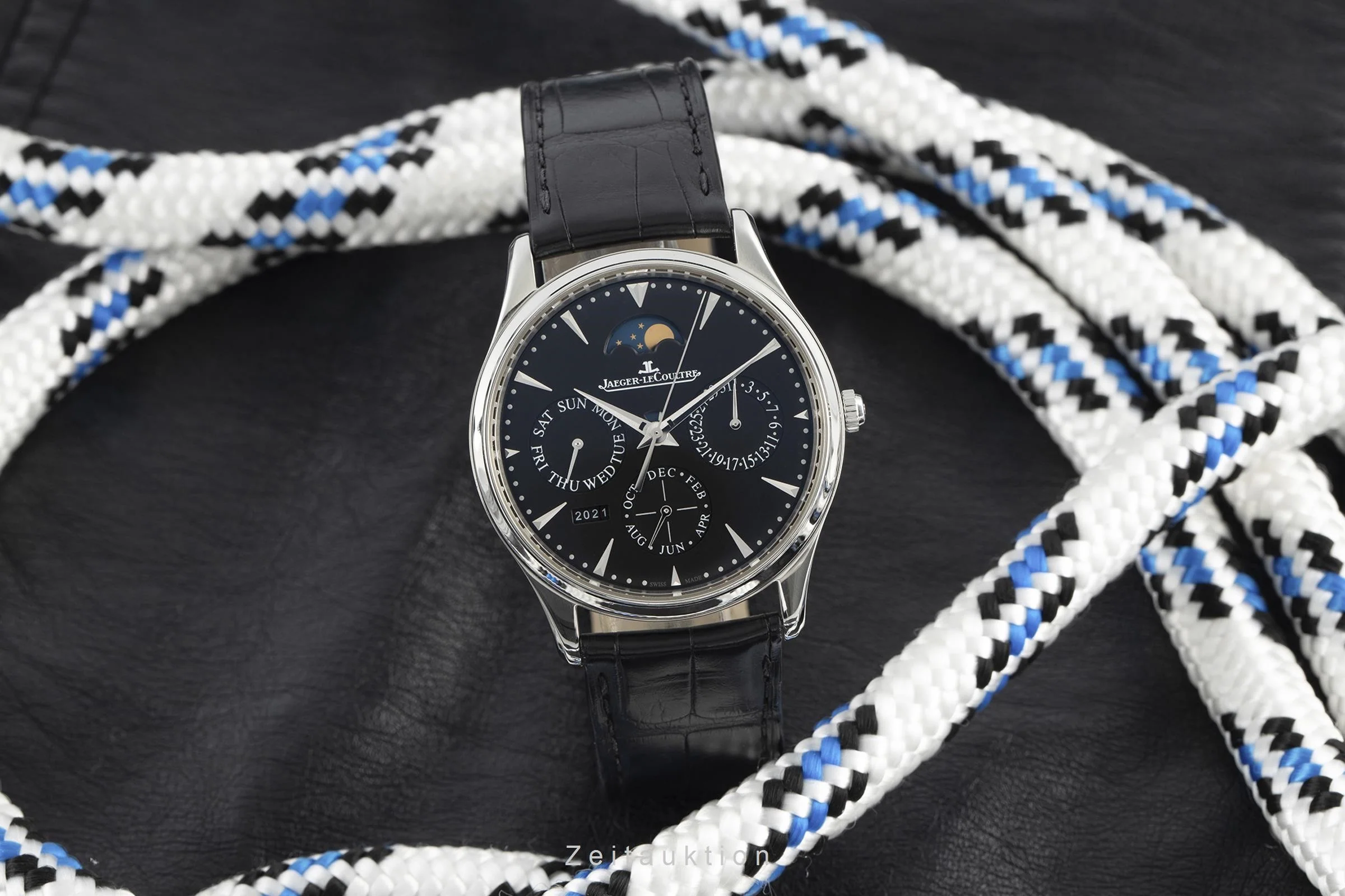 Jaeger LeCoultre Master Ultra Thin steel automatic men's watch Q1308470, 176.8.21.S LP: 21800EUR  [2110058] - Image 3