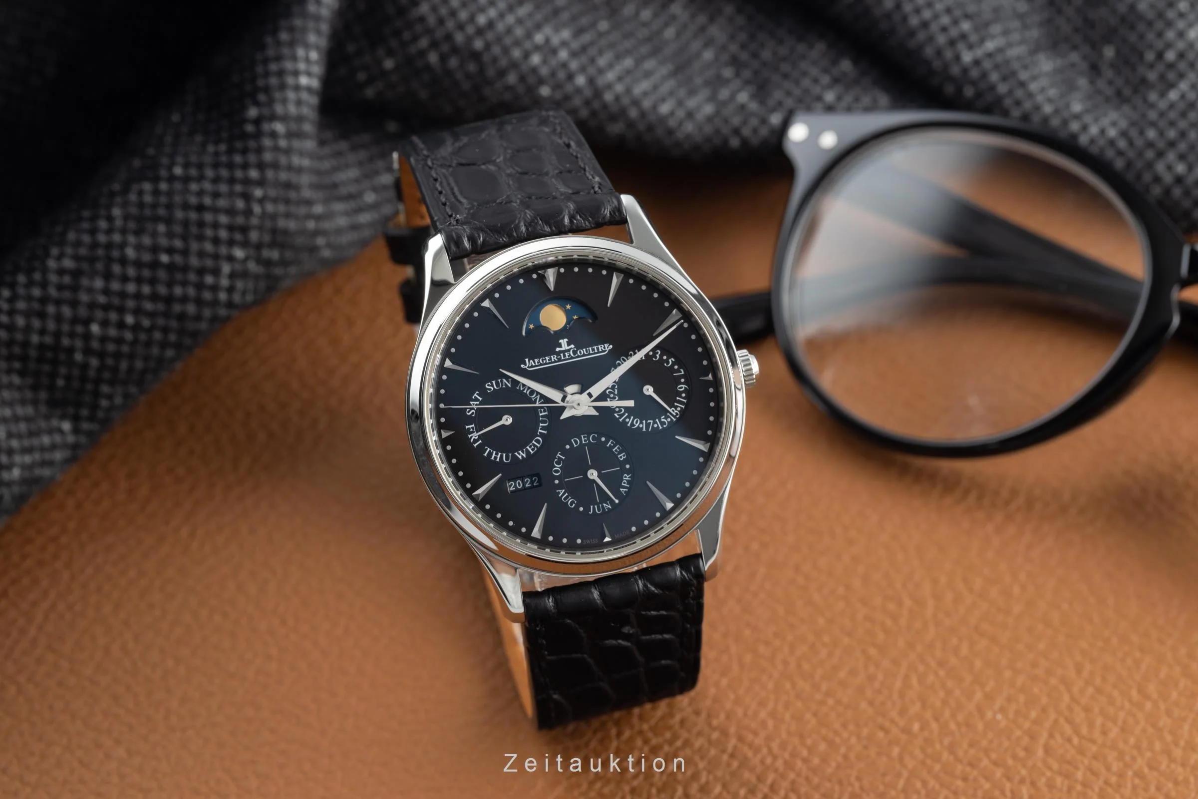 Jaeger LeCoultre Master Ultra Thin steel automatic men's watch Q1308470, 176.8.21.S LP: 27000EUR  [2203264] - Image 3