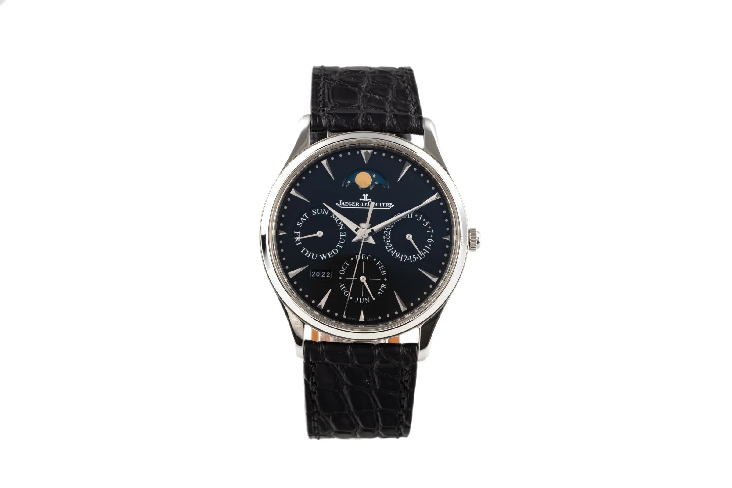 Jaeger LeCoultre Master Ultra Thin steel automatic men's watch Q1308470, 176.8.21.S LP: 27000EUR  [2203264] - Image 4