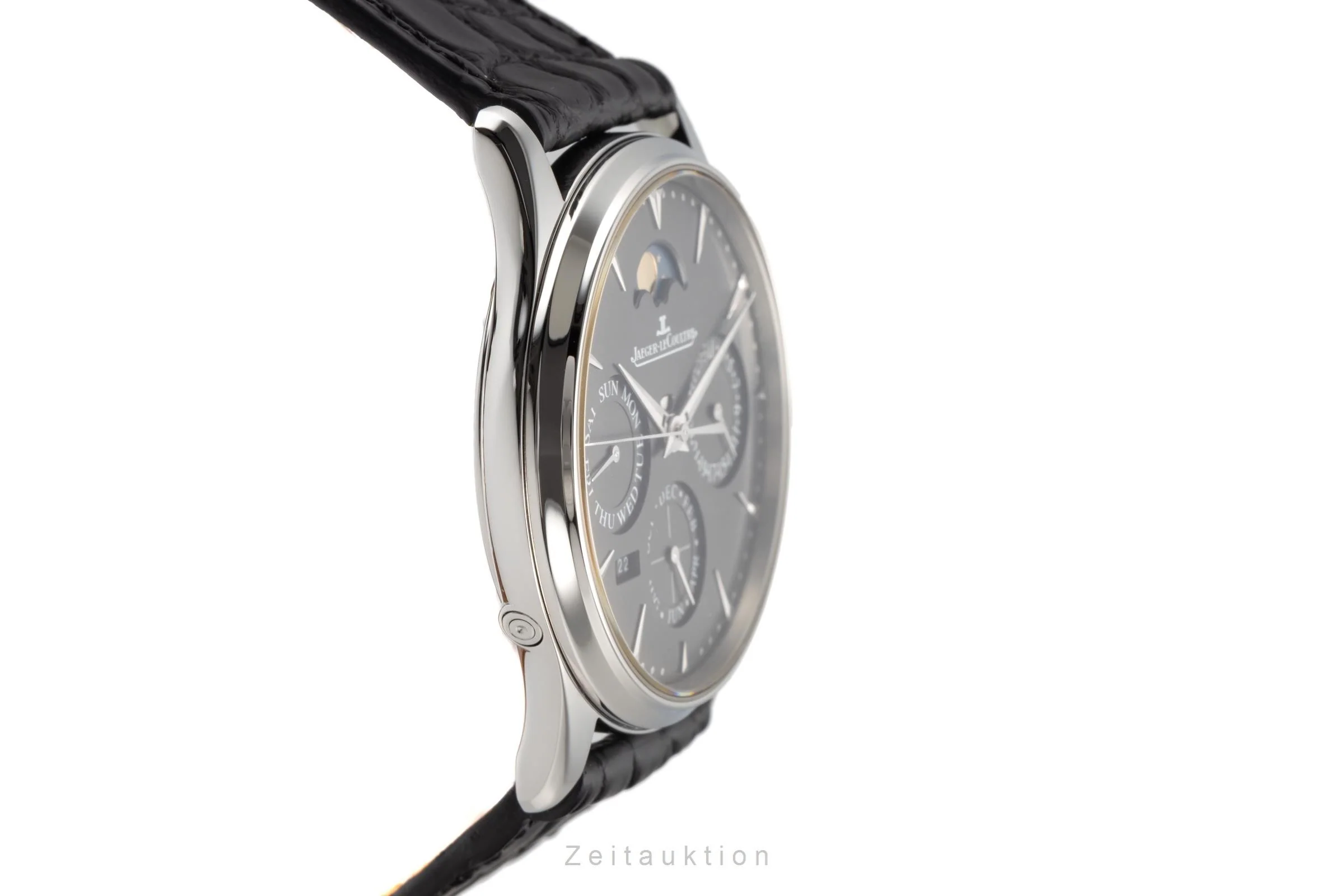 Jaeger LeCoultre Master Ultra Thin steel automatic men's watch Q1308470, 176.8.21.S LP: 27000EUR  [2203264] - Image 7