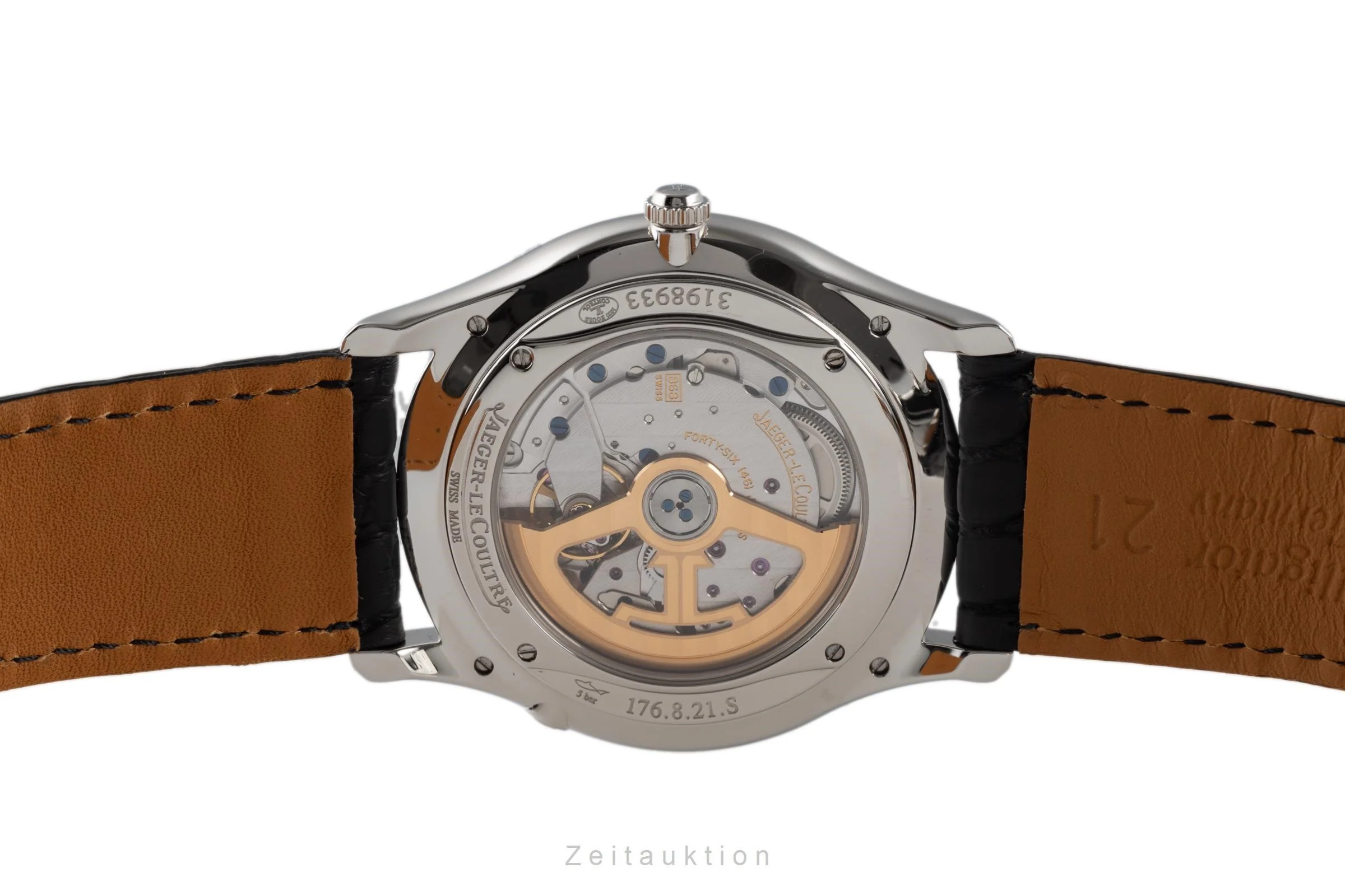 Jaeger LeCoultre Master Ultra Thin steel automatic men's watch Q1308470, 176.8.21.S LP: 27000EUR  [2203264] - Image 9