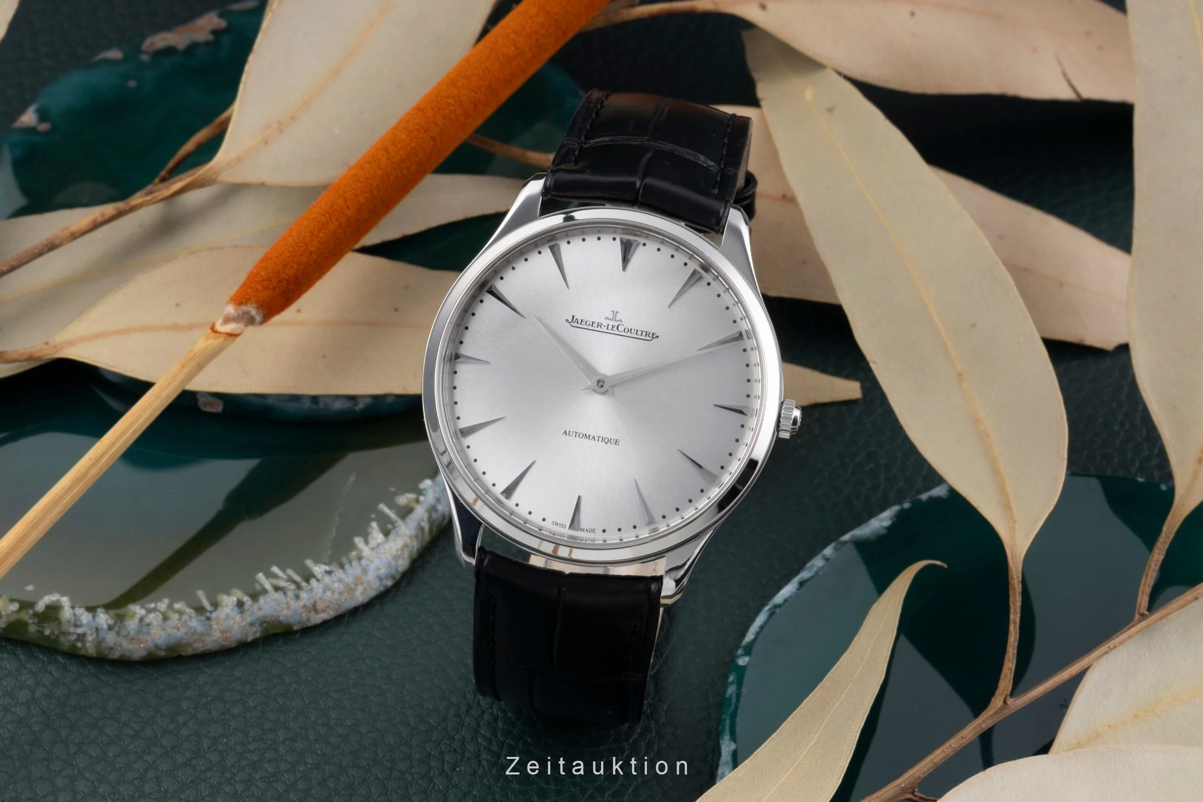Jaeger LeCoultre Master Ultra Thin steel automatic men's watch Q1338421 ,170.8.37  [2505896] - Image 4