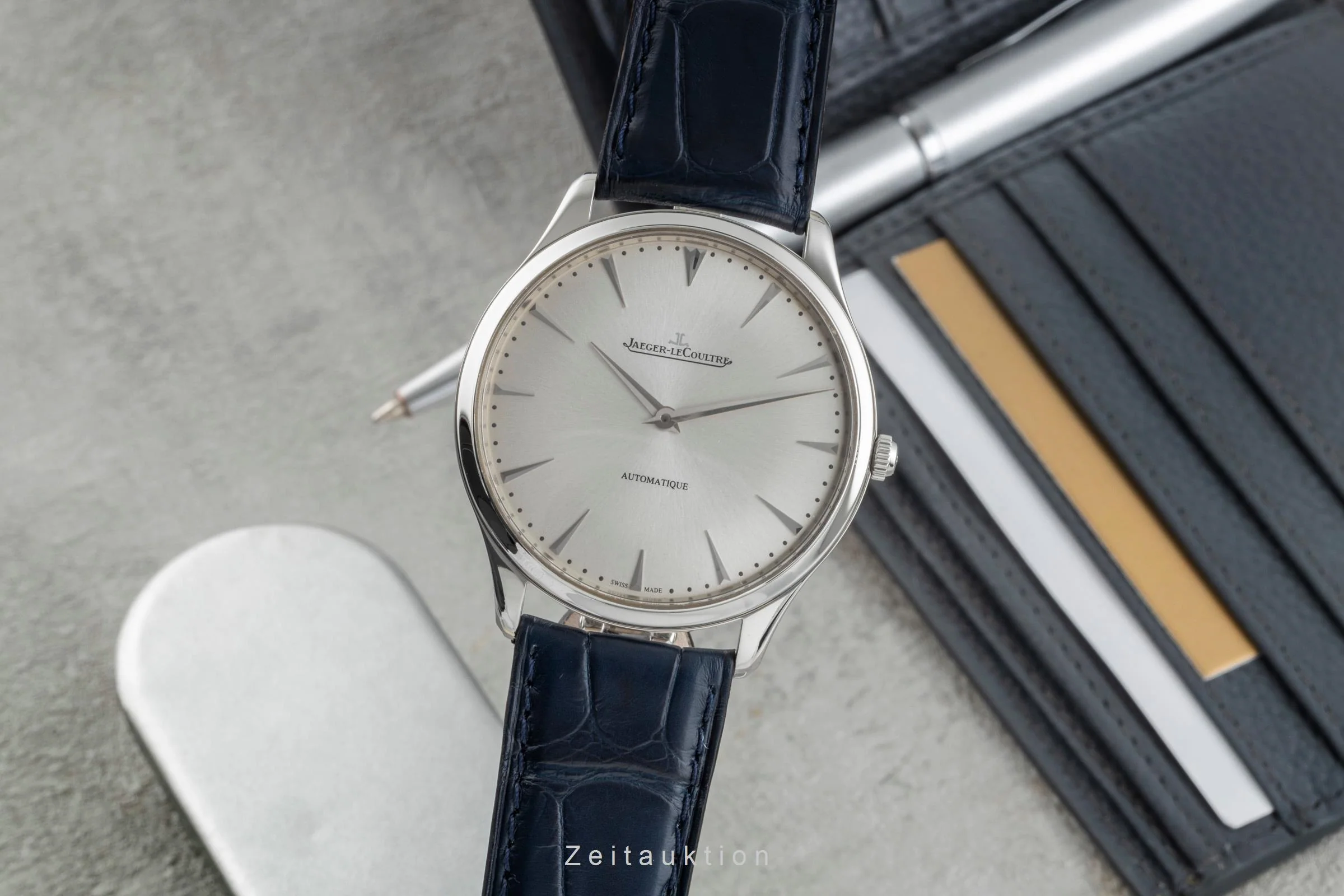 Jaeger LeCoultre Master Ultra Thin steel automatic men's watch Q1338421 , 170.8.37  [2506043] - Image 2