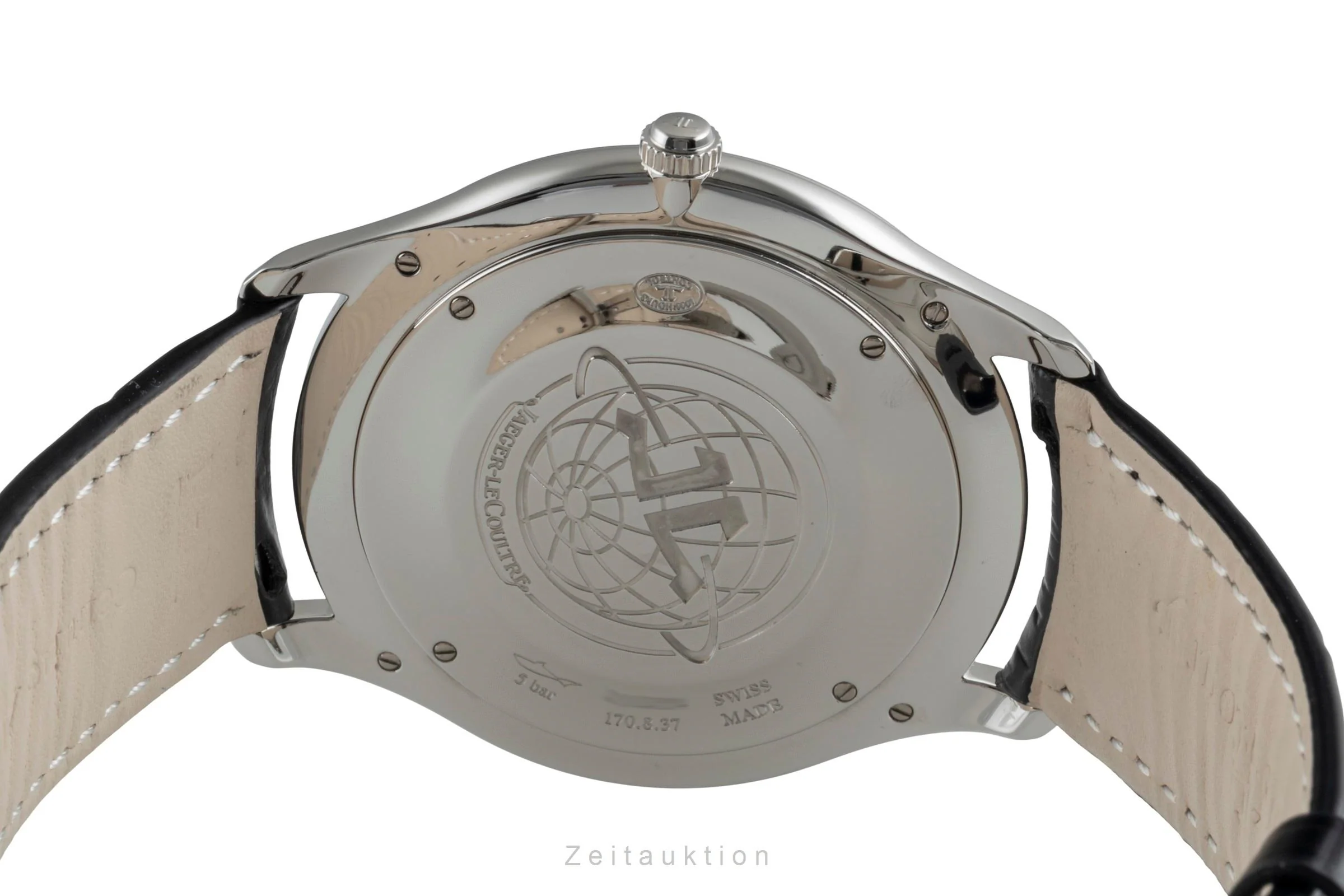 Jaeger LeCoultre Master Ultra Thin steel automatic men's watch Q1338421 , 170.8.37  [2600197] - Image 12