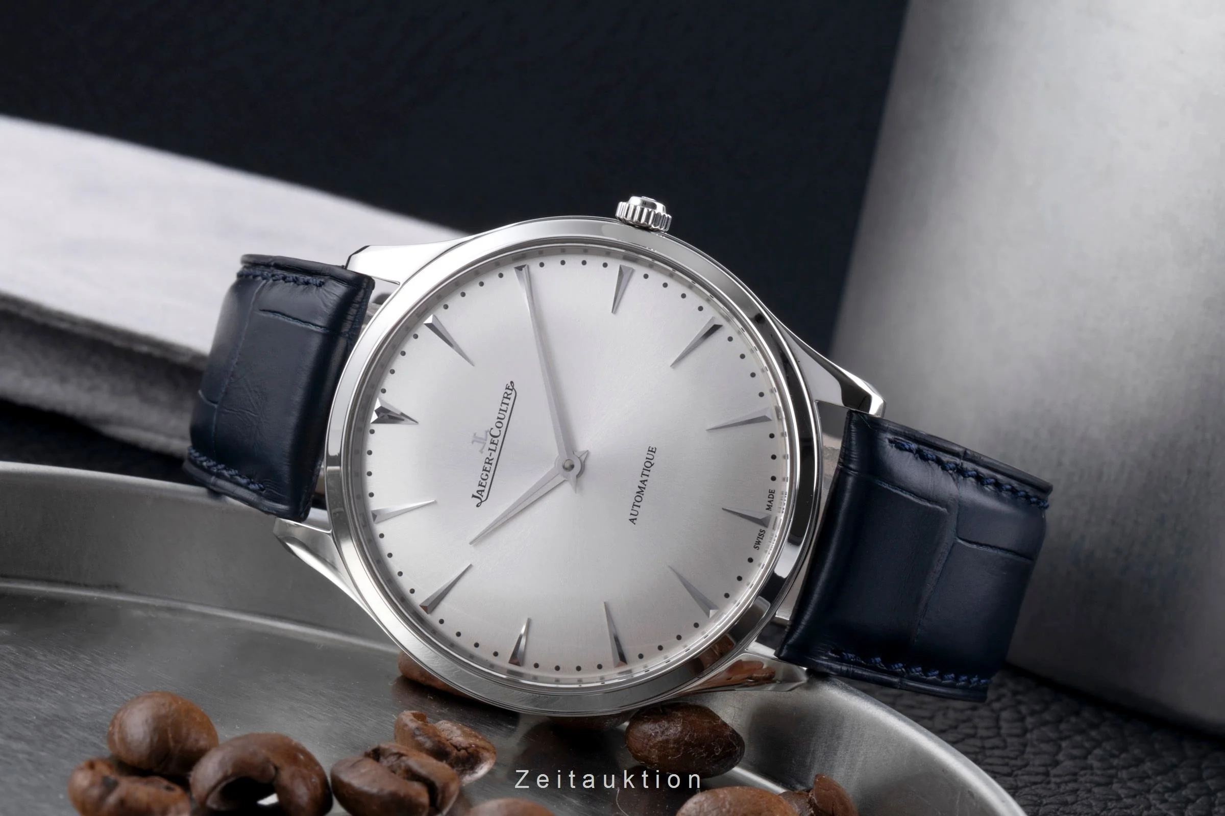 Jaeger LeCoultre Master Ultra Thin steel automatic men's watch Q1338421, 170.8.37  [2600198] - Image 3