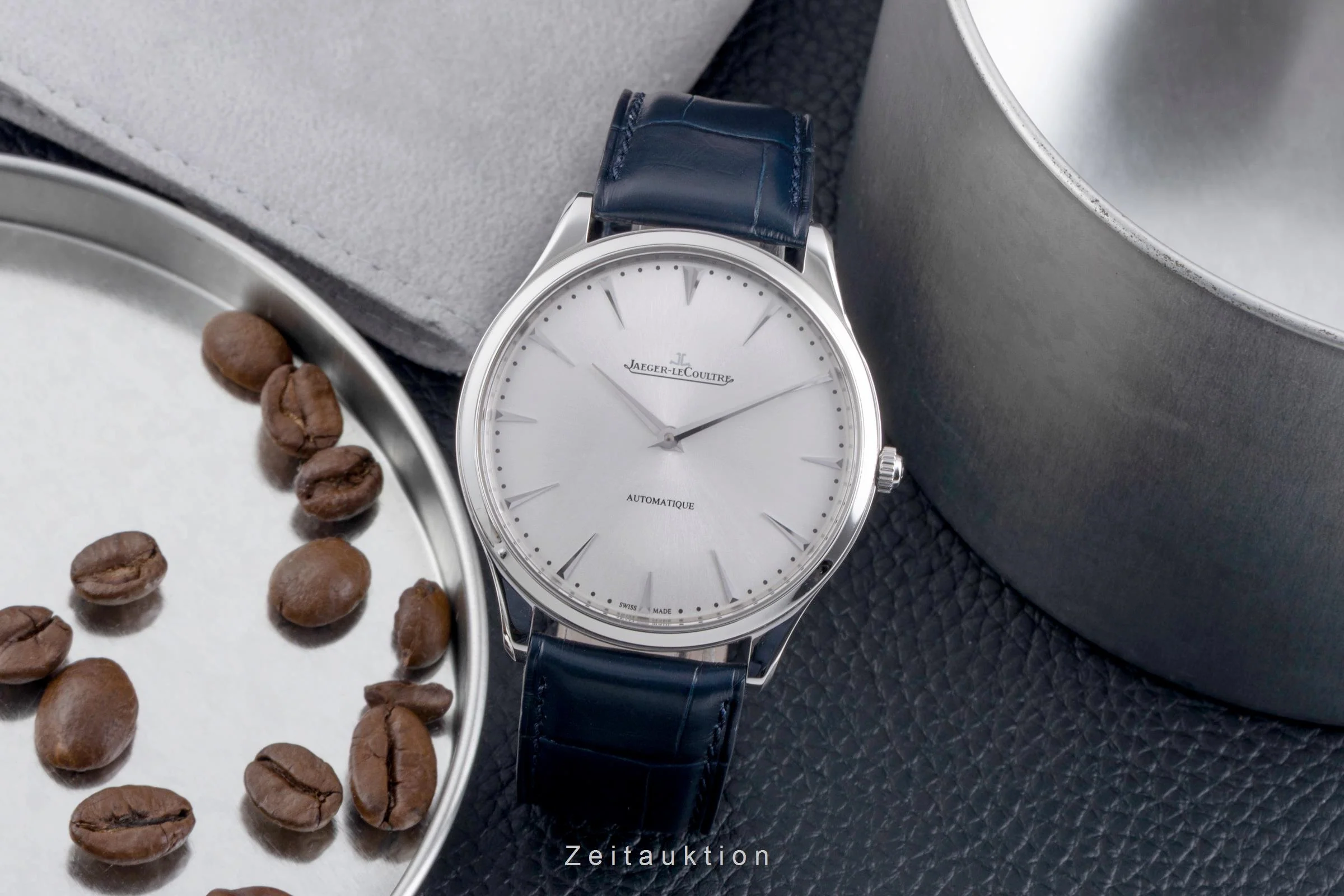 Jaeger LeCoultre Master Ultra Thin steel automatic men's watch Q1338421, 170.8.37  [2600198] - Image 4