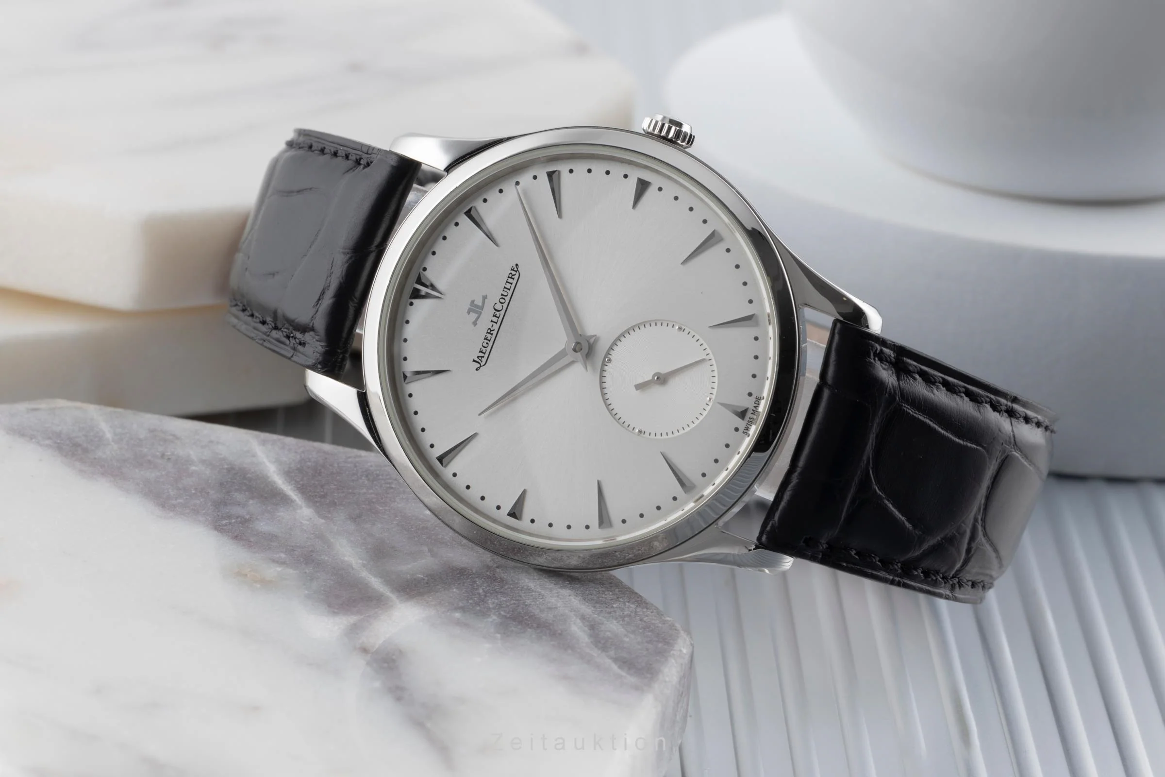 Jaeger LeCoultre Master Ultra Thin steel automatic men's watch Q1358420 , 174.8.90.S	 LP: 10300EUR  [2504819] - Image 3