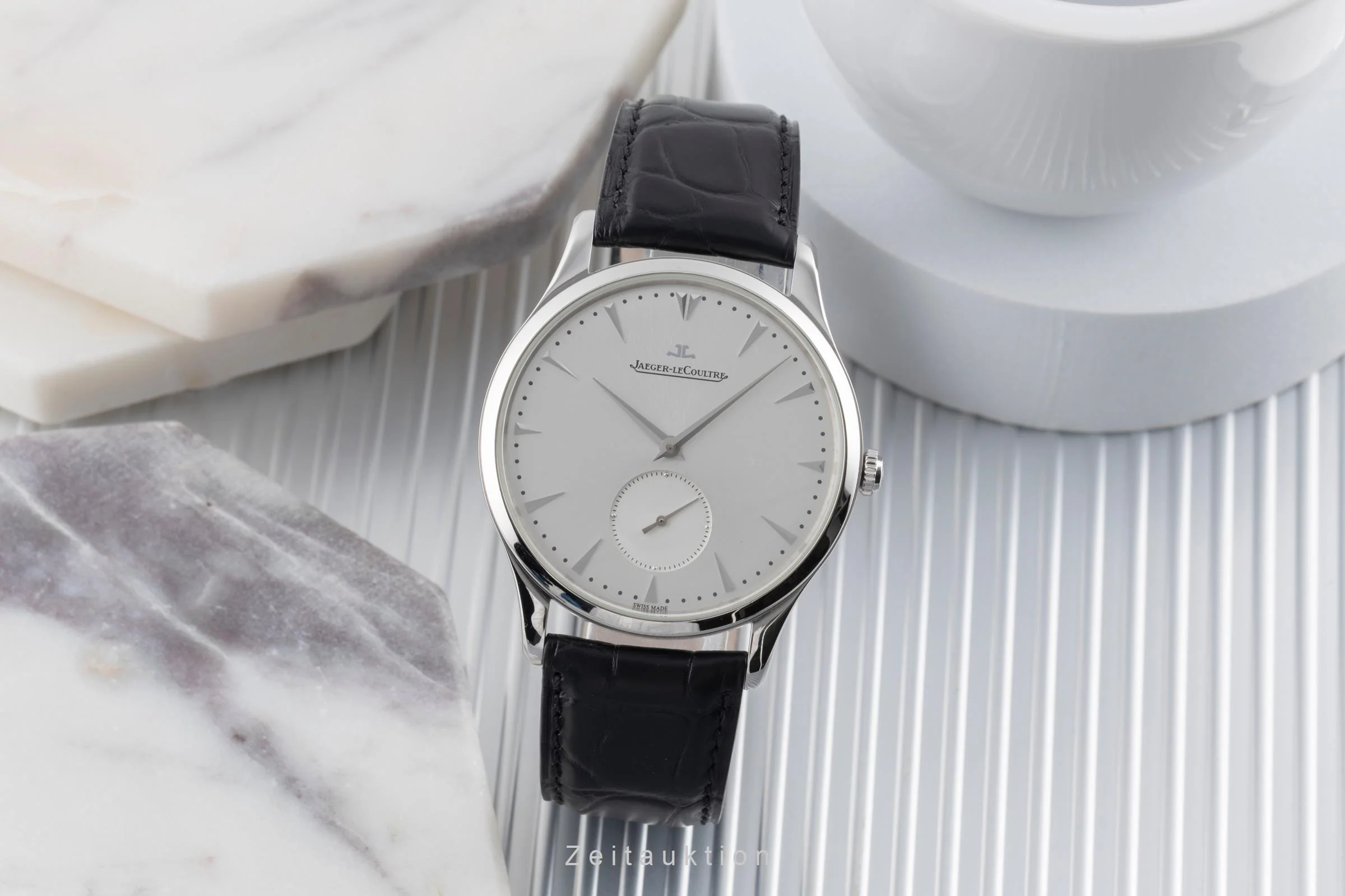 Jaeger LeCoultre Master Ultra Thin steel automatic men's watch Q1358420 , 174.8.90.S	 LP: 10300EUR  [2504819] - Image 4
