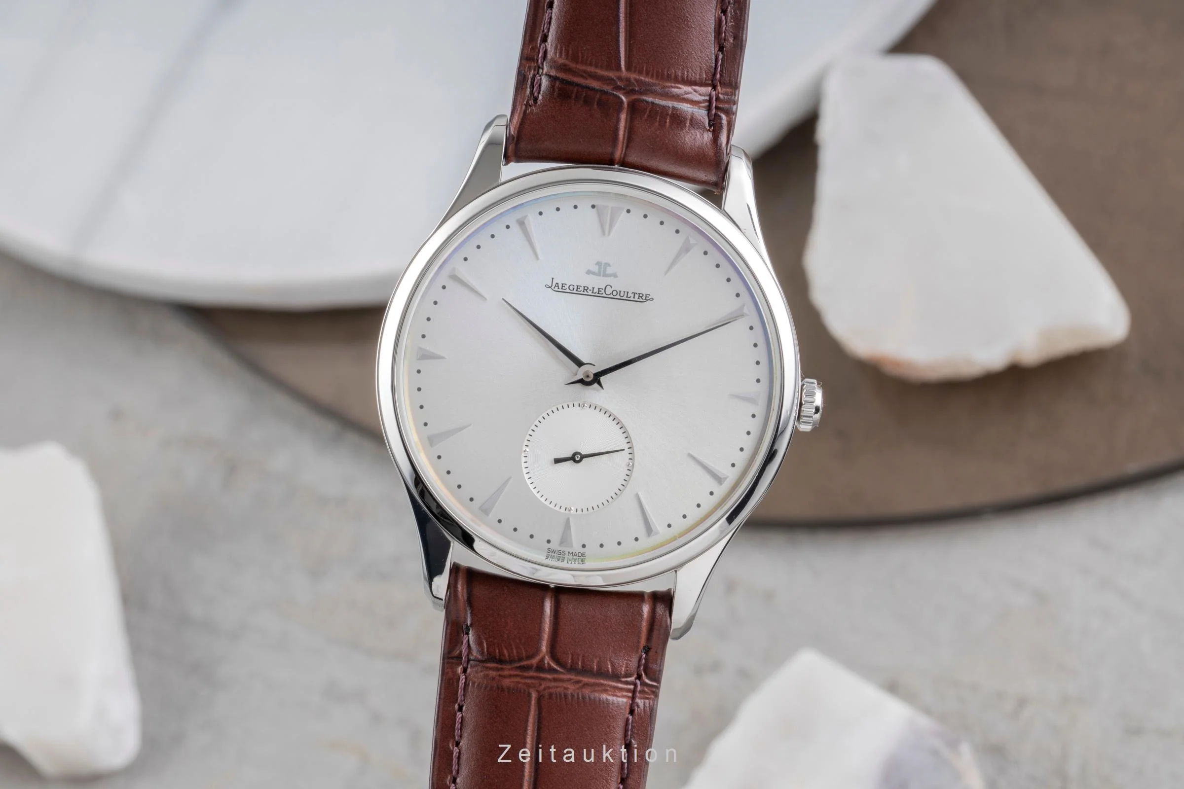 Jaeger LeCoultre Master Ultra Thin steel automatic men's watch Q1358420 , 174.8.90.S	 LP: 10300EUR  [2505895] - Image 2