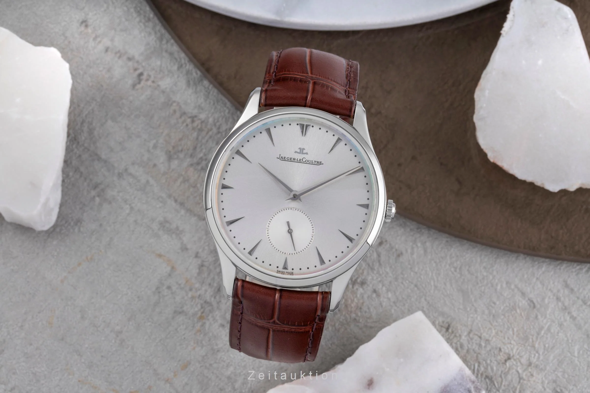 Jaeger LeCoultre Master Ultra Thin steel automatic men's watch Q1358420 , 174.8.90.S	 LP: 10300EUR  [2505895] - Image 4